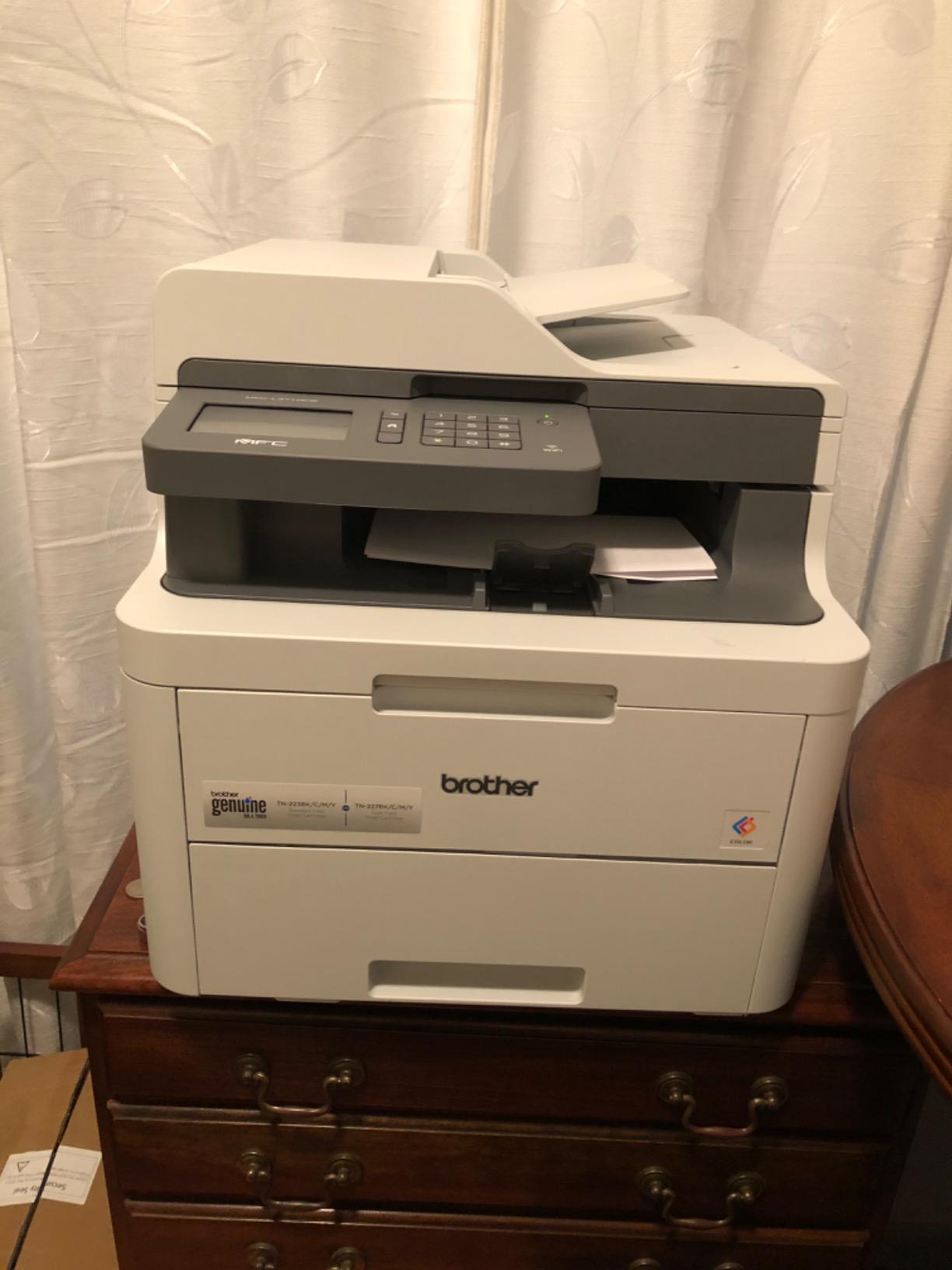 Brother MFC-L3710CW Compact Digital Color All-in-One Printer Providing Laser Printer Quality Results with Wireless, Amazon Dash Replenishment Ready customer photo 2