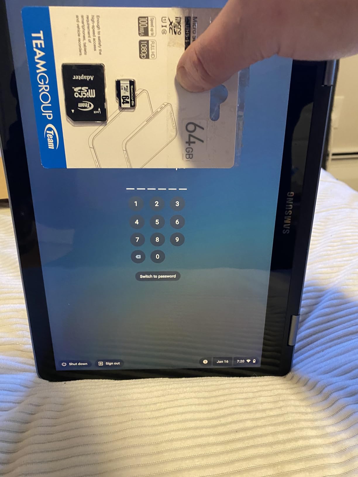 Samsung Chromebook Plus V2 2-in-1 Laptop - 4GB RAM, 64GB eMMC, 13MP Camera, Chrome OS, 12.2