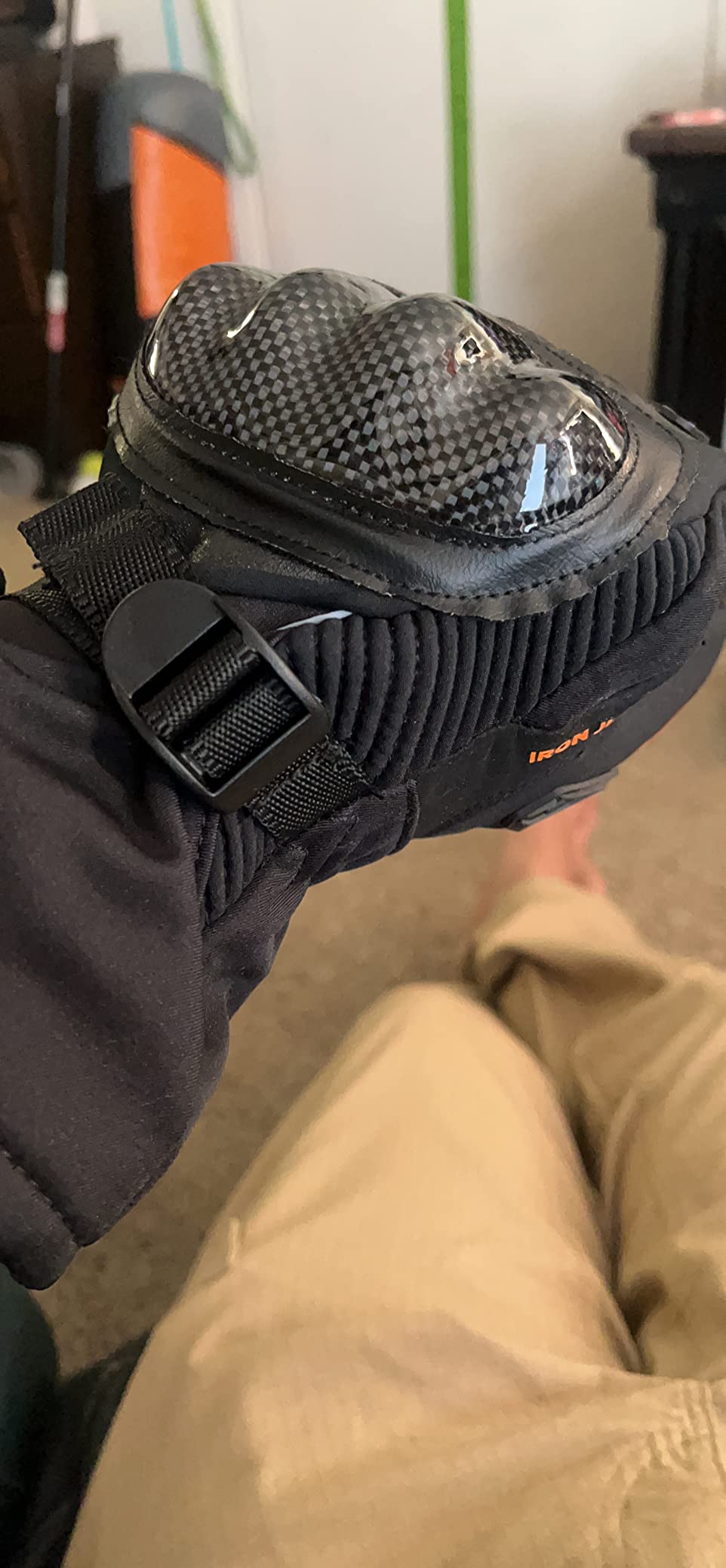 BORLENI Winter Motorcycle Gloves for Men Touchscreen CE Level 1 KP customer photo 1
