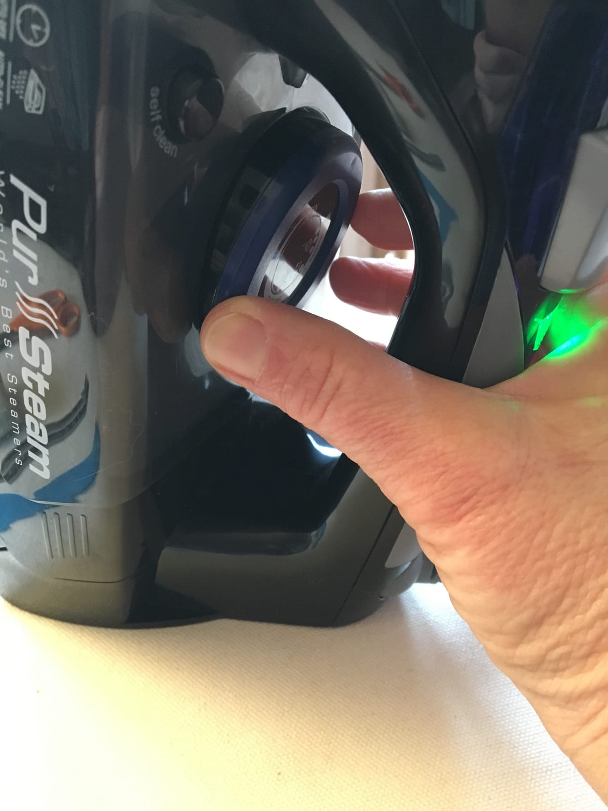 PurSteam SteamBurst+ Steam Iron, Ceramic Soleplate, Self-Clean, Anti Drip customer photo 1