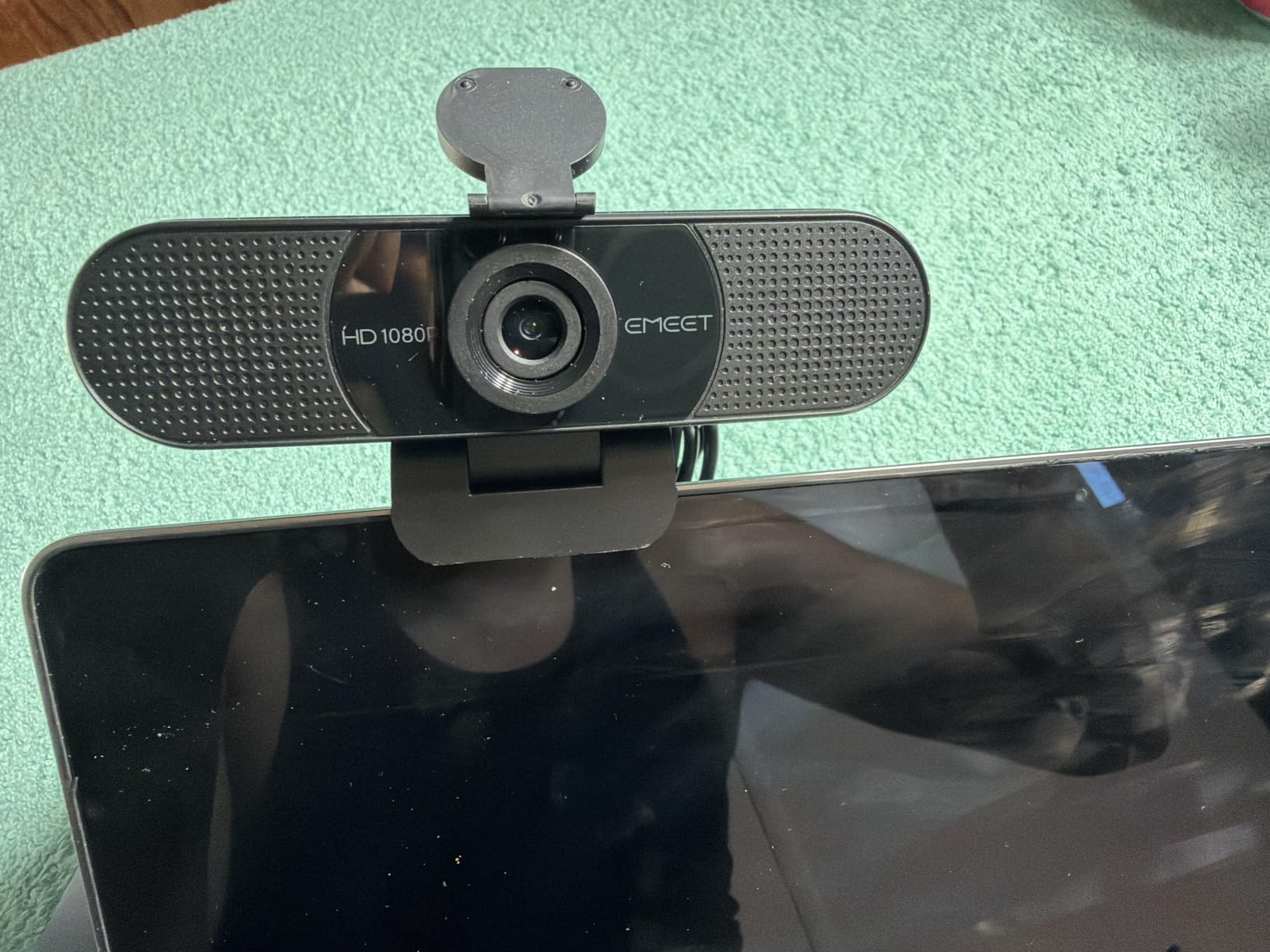 EMEET 1080P Webcam with Microphone, C960 Web Camera 2 Mics Streaming Webcam | 90°FOV Computer Camera, Plug and Play USB Web Cam for Online Calling/Conferencing, Zoom/Teams/Facetime/YouTube, Laptop/PC customer photo 2