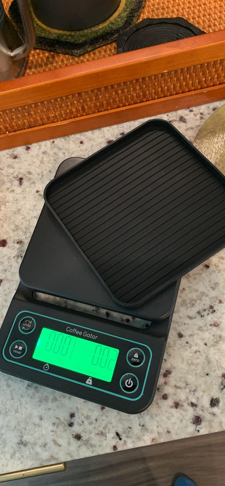 Coffee Gator Coffee Scale 0.1g Precision with Timer - 3kg customer photo 1