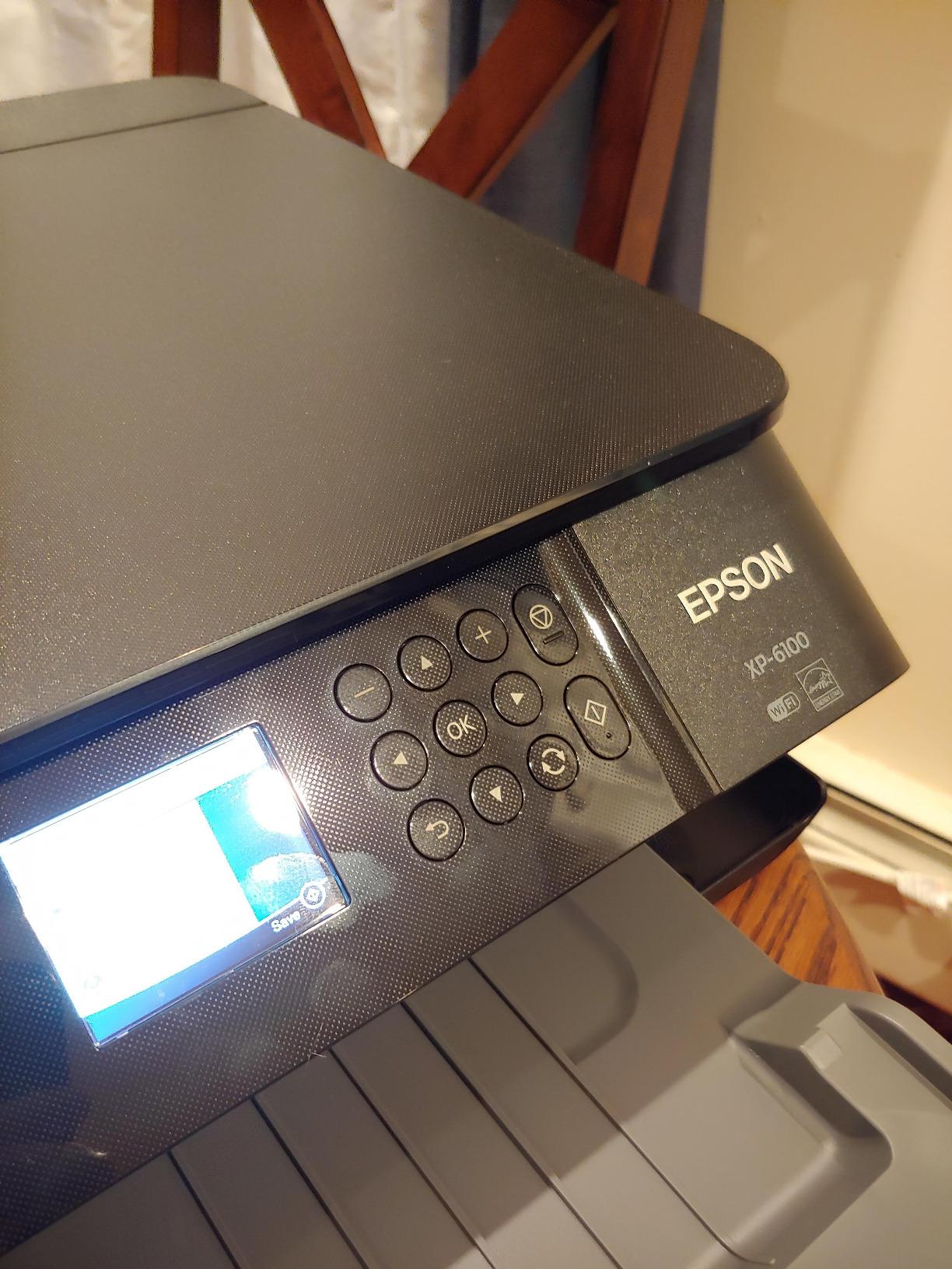 Epson Expression Premium XP-6100 Wireless Color All-in-One Inkjet Printer customer photo 2