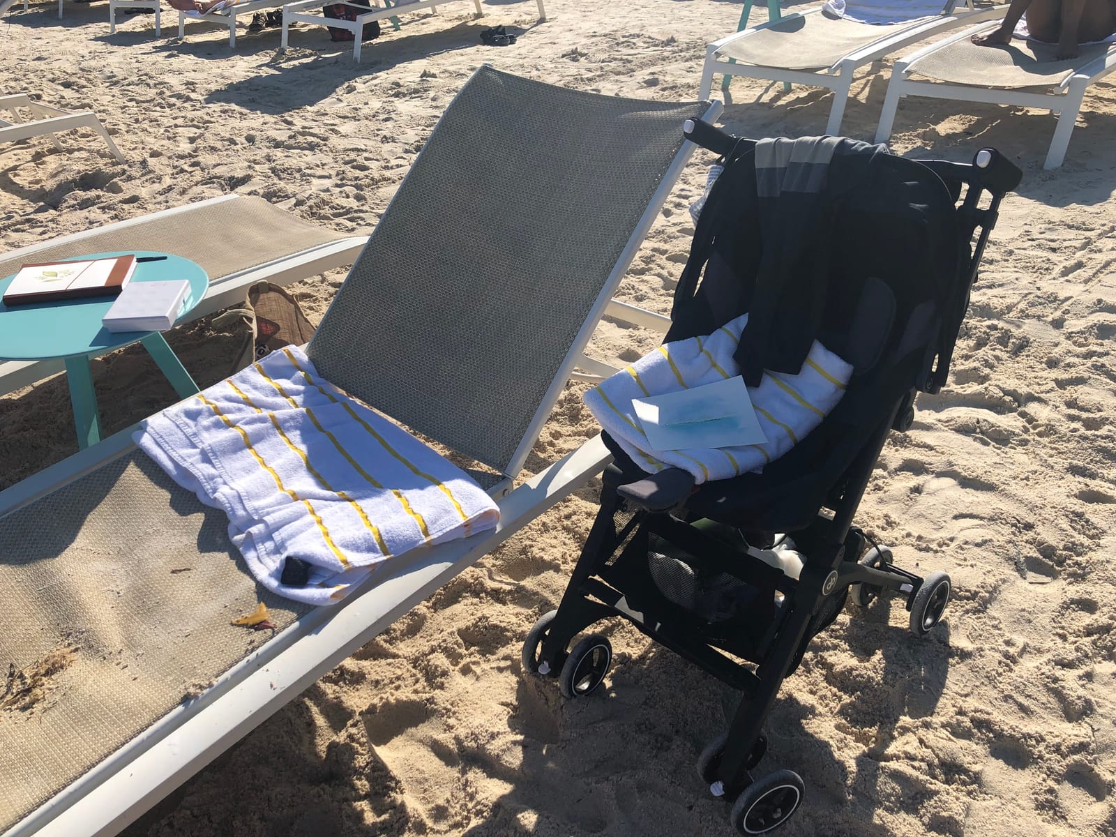 gb Pockit+ All-Terrain, Ultra Compact Lightweight Travel Stroller with Canopy and Reclining Seat in Velvet Black customer photo 2