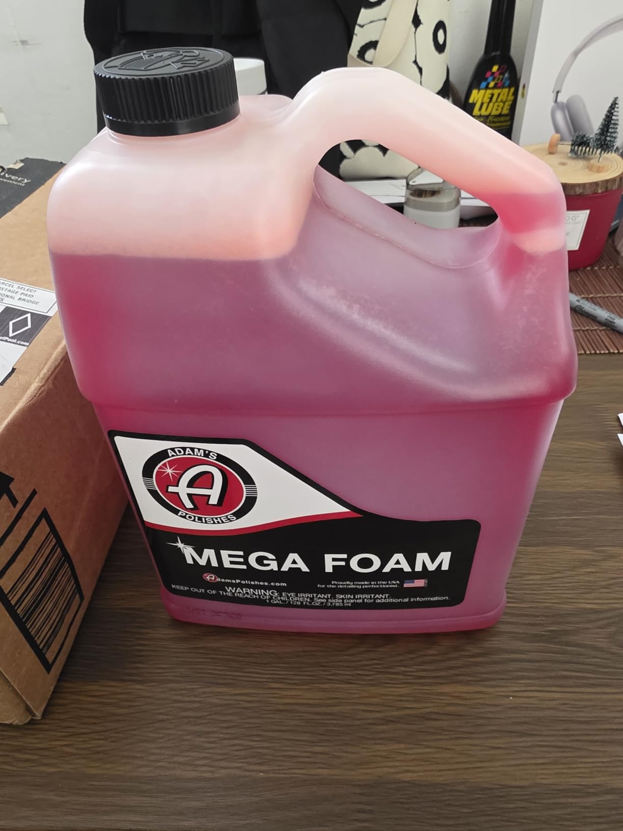 Adam’s Mega Foam Car Wash Soap (Gallon) – pH Neutral, Ultra Concentrated for Foam Cannon, Foaming Spray Gun, or Bucket – Safe for Wax, Sealants & Ceramic Coating – High Suds Car Cleaner customer photo 1