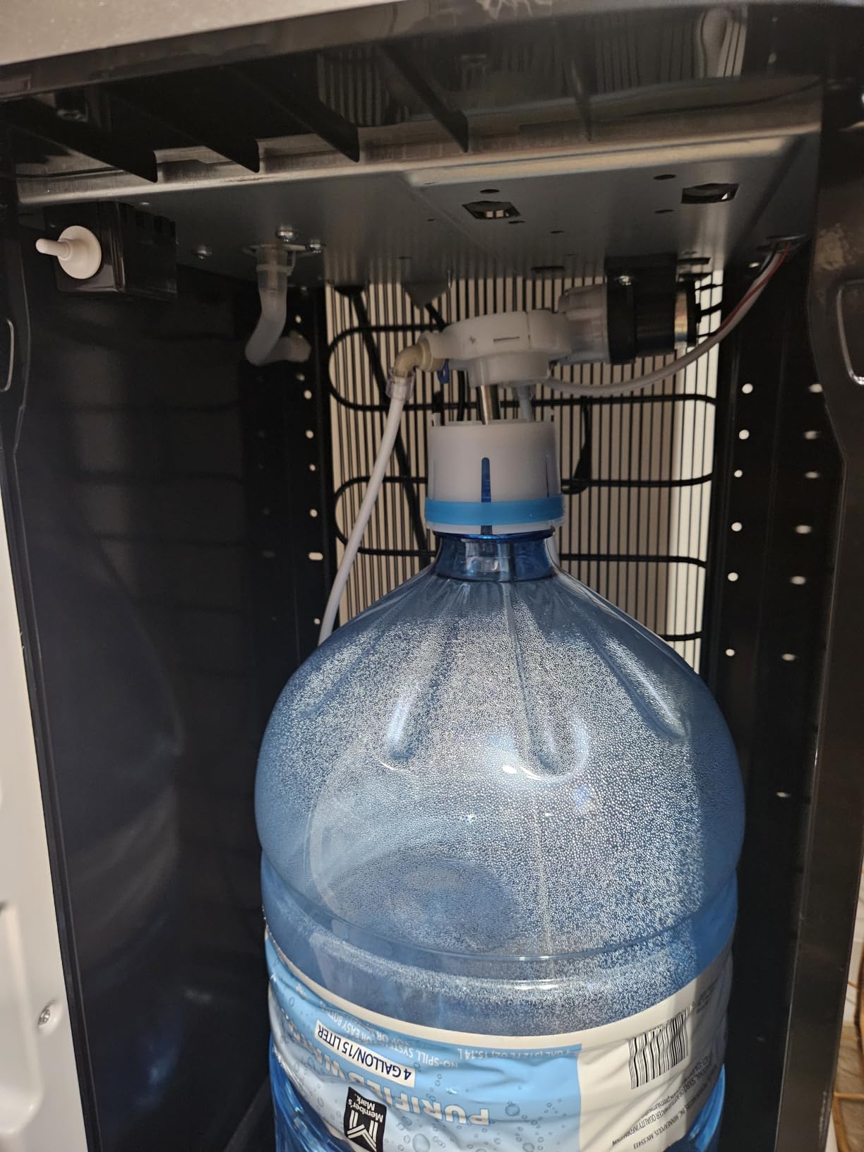 Brio Bottom Loading Water Cooler Dispenser for 5 Gallon Bottles - 3 Temperatures with Hot, Room & Cold Spouts, Child Safety Lock, LED Display with Empty Bottle Alert, Stainless Steel customer photo 1