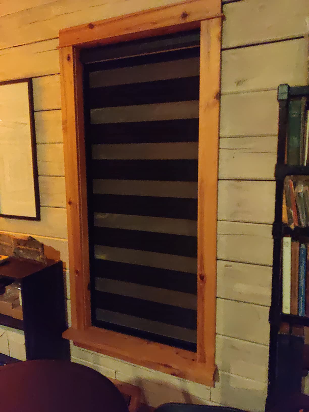 Yoolax Motorized Zebra Blinds with Remote, Room Darkening Smart Blinds customer photo 2