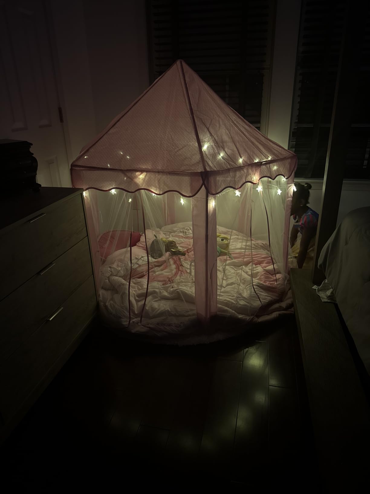 ORIAN Princess Tent for Girls, Kids Pink Play Tent, Ages 2–7, 55