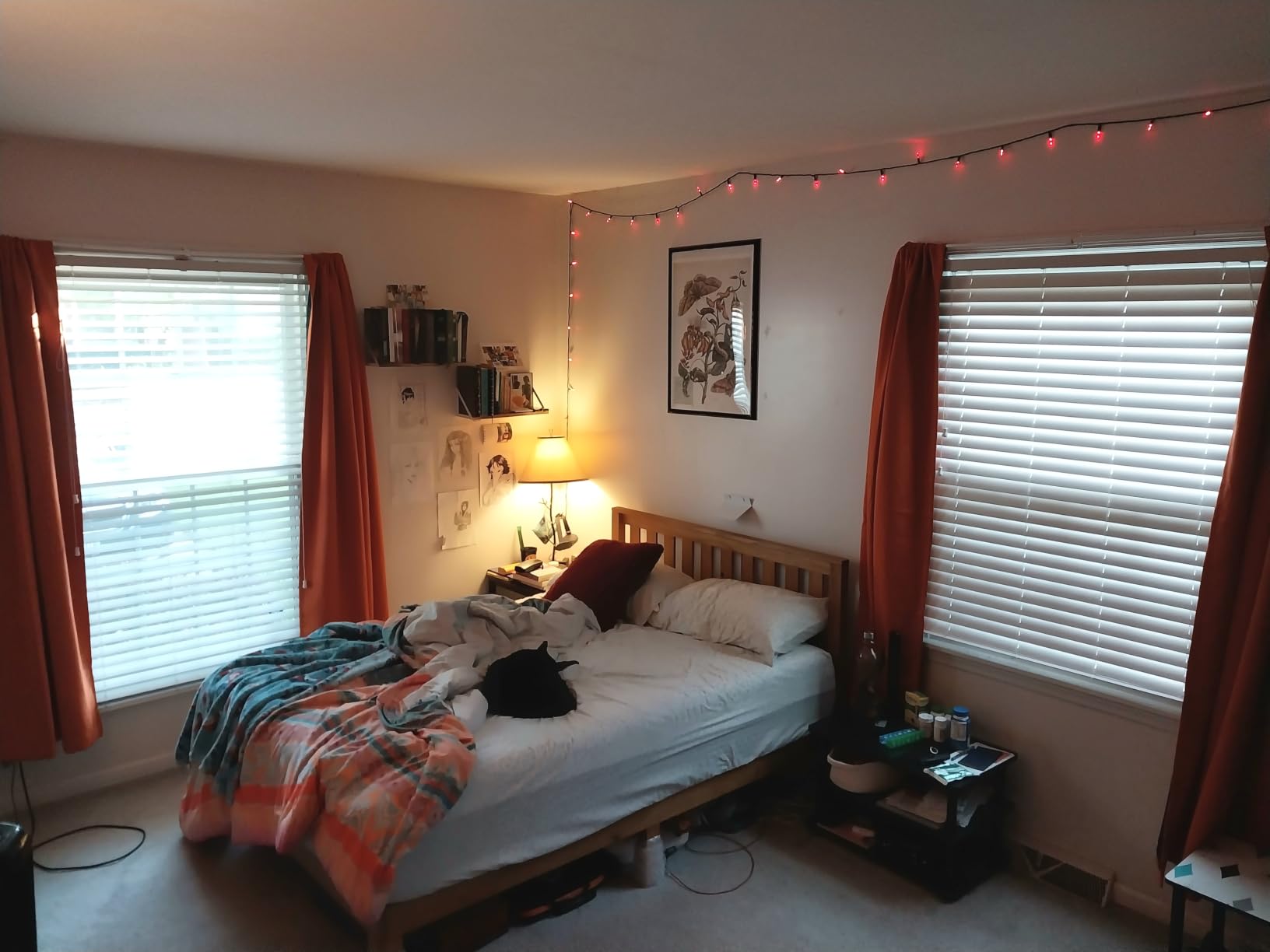 BGment Thermal Insulated 100% Blackout Curtains for Bedroom with Black Liner, Double Layer Full Room Darkening Noise Reducing Rod Pocket Curtain (52 x 63 Inch, Beige, 2 Panels) customer photo 2