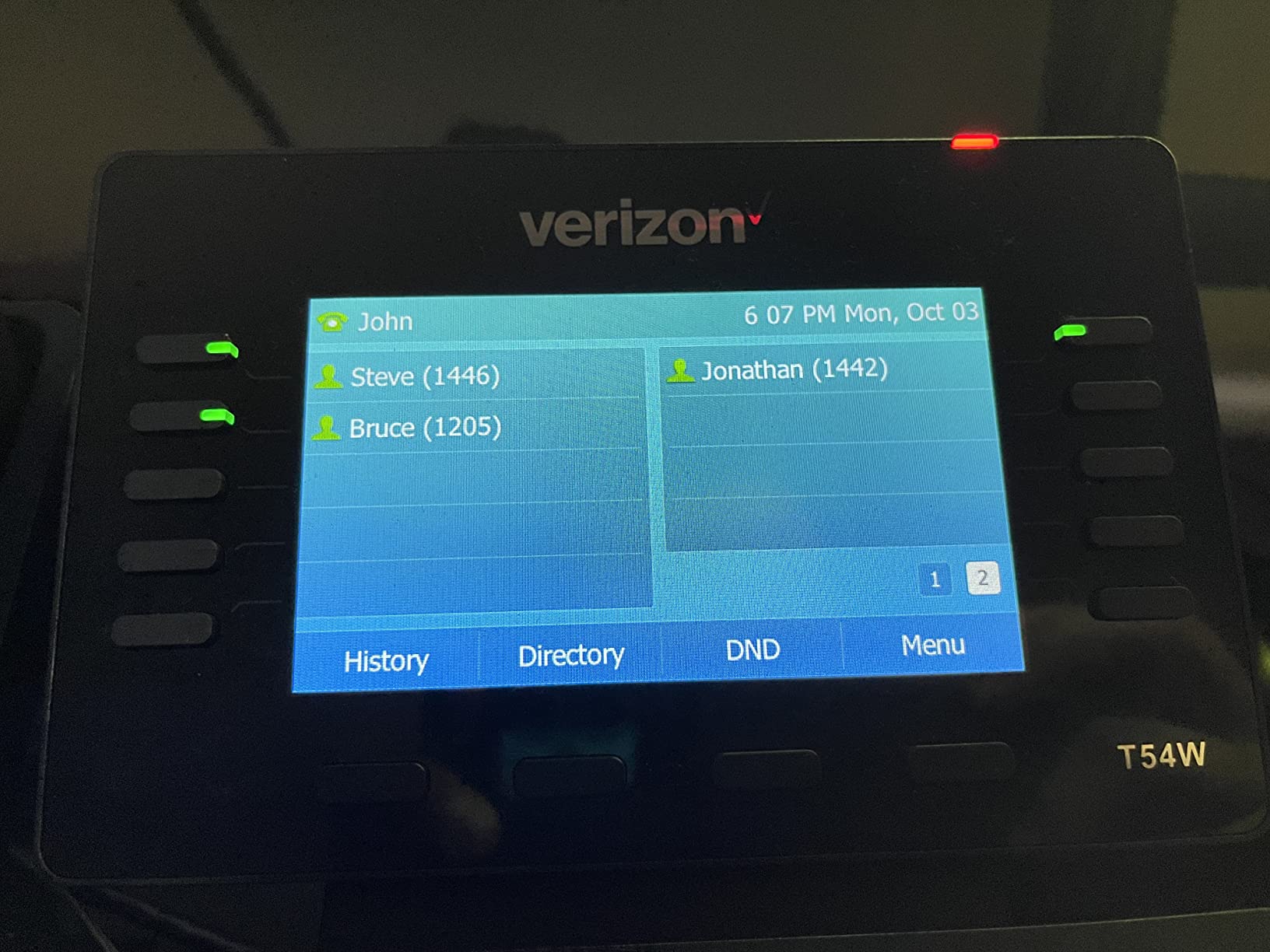 Yealink T54W IP Phone, 16 VoIP Accounts. 4.3-Inch Color Display, AC Wi-Fi, Dual-Port Gigabit Ethernet, PoE, Power Adapter Not Included (SIP-T54W) (Renewed) customer photo 2