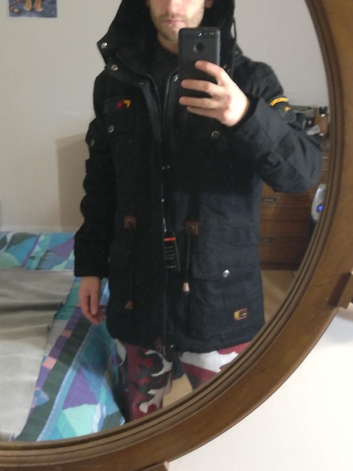 TACVASEN Men's Winter Jacket Fleece Lined Military Thick Coat customer photo 2