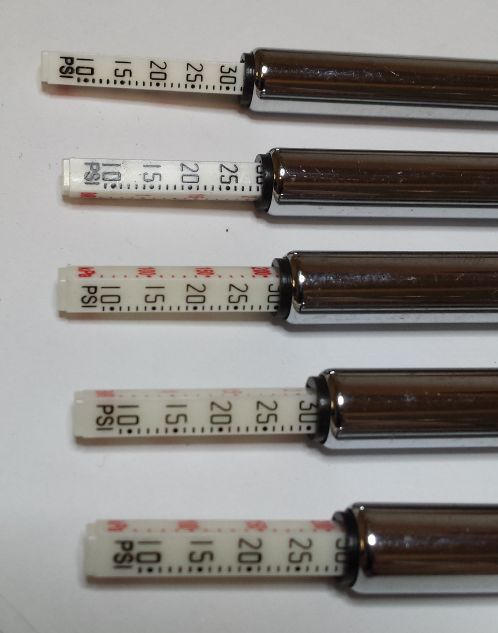 AstroAI Pencil Tire Pressure Gauge, 2 Pack 10-75 PSI Stainless Steel Body customer photo 1