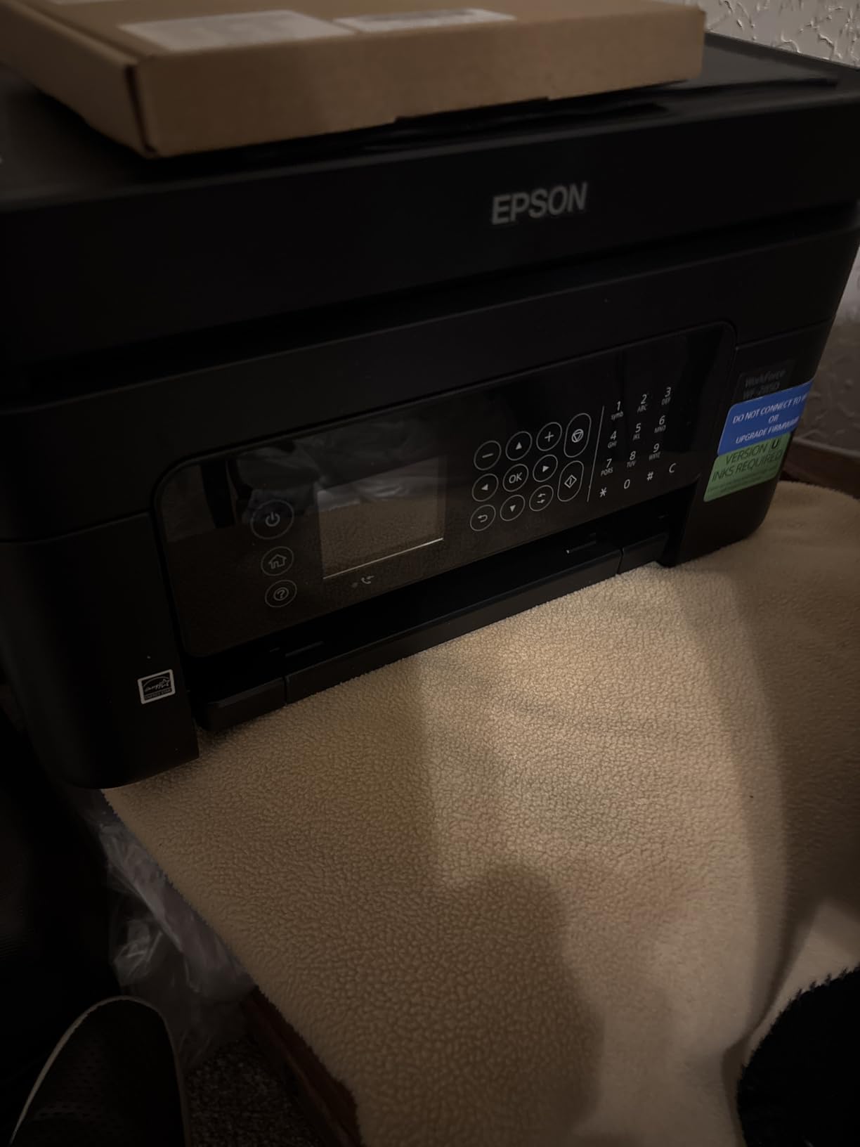 Epson Workforce WF-2850 Wireless All-in-One Printer with Scan, Copy, Fax customer photo 1