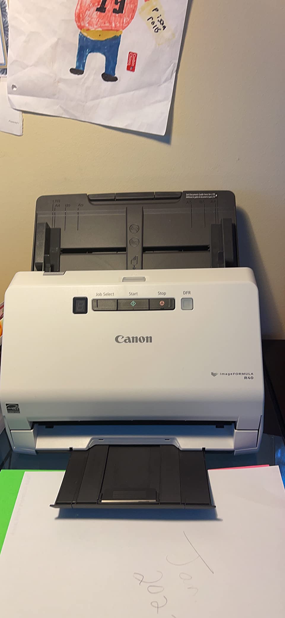 Canon imageFORMULA R40 - Office Document Scanner, Windows and Mac, Duplex Scanning, Easy Setup, Scans a Wide Variety of Documents, Scans to Cloud customer photo 2