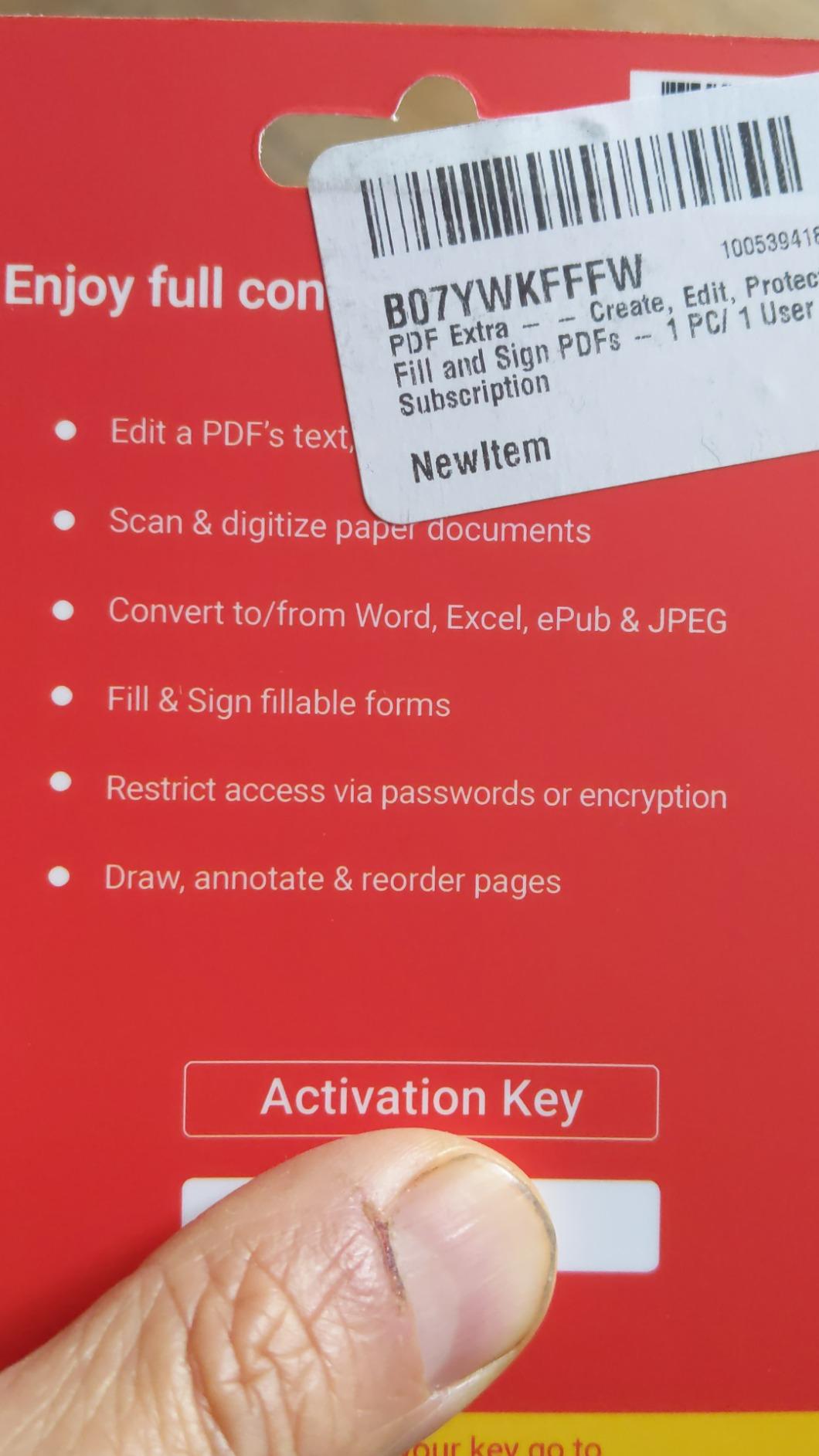 PDF Extra Premium - Professional PDF Editor - Edit, Protect, Annotate, Fill & Sign PDFs - 1 Year License - 1 PC | 50GB Cloud Storage customer photo 2