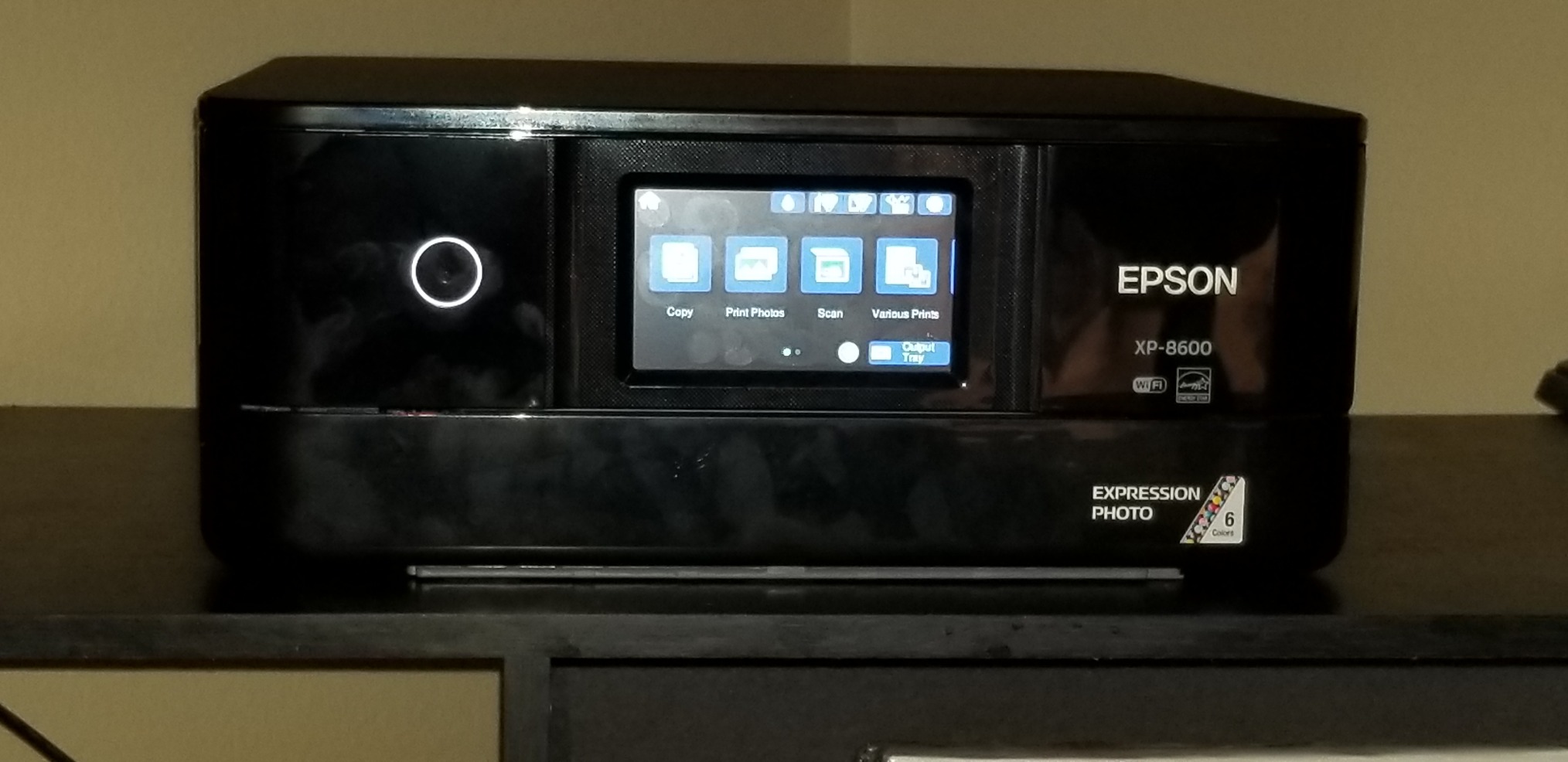 Epson Expression Photo XP-8600 Wireless Color Photo Printer with Scanner and Copier Black, Small customer photo 2
