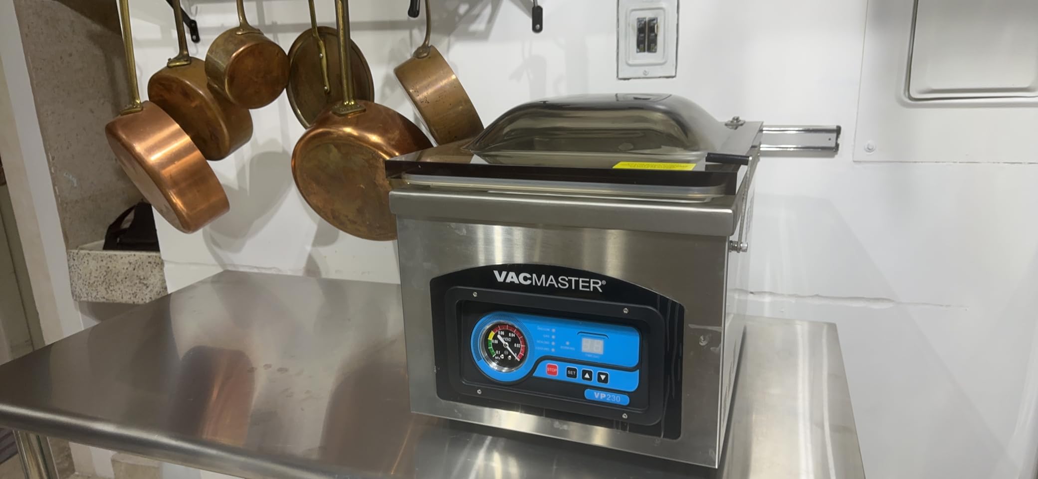 VacMaster VP230 Chamber Vacuum Sealer – Commercial Vacuum Sealer Machine for Food with 1/2 HP Oil Pump, 12.25” Seal Bar for 12” x 15” Bags, Food Vacuum Sealer for Sous Vide, Liquids & Food Storage customer photo 1