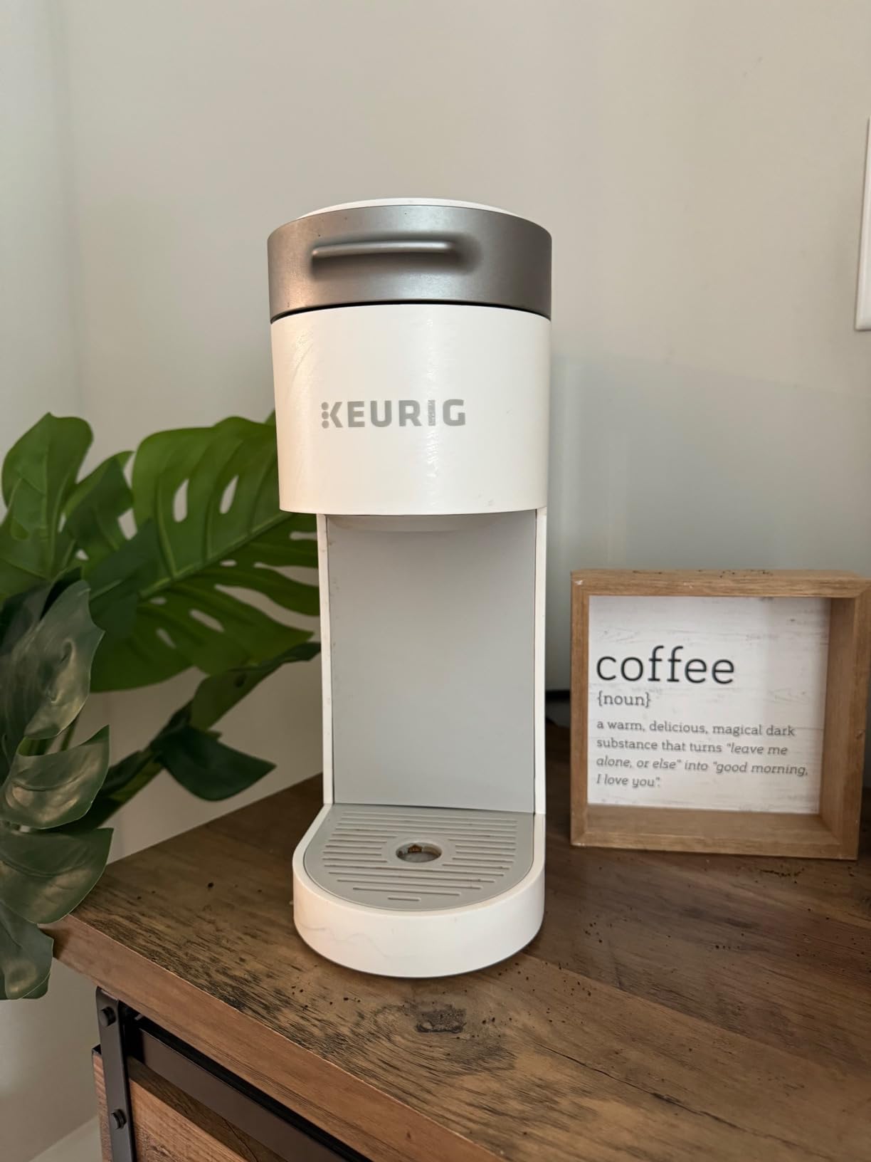 K-Slim Single Serve K-Cup Pod Coffee Maker, Multistream Technology, 3 Brew Sizes, Slim and Sleek Design, 46oz Removable Reservoir, Black customer photo 2
