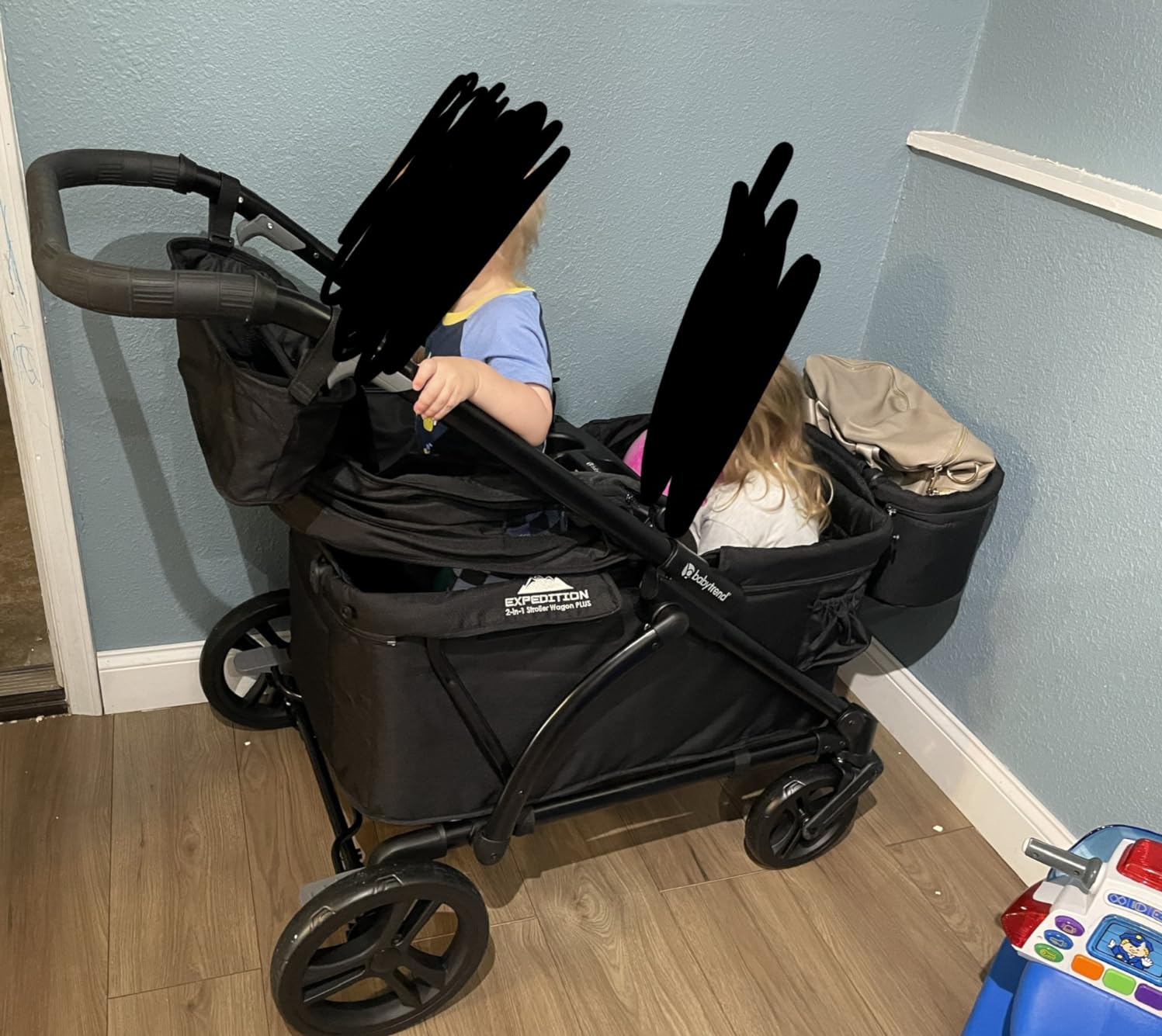 Baby Trend Expedition 2-in-1 Stroller Wagon Plus, Ultra Black customer photo 1