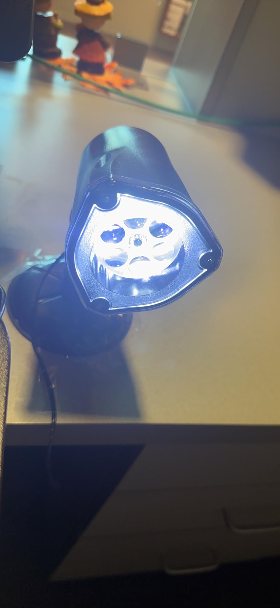 PEIDUO Halloween Projector Lights, Rotating Ghost Projector Halloween, Waterproof Outdoor Halloween Projector, Landscape, Yard, Patio, Garden, Party Decor customer photo 1
