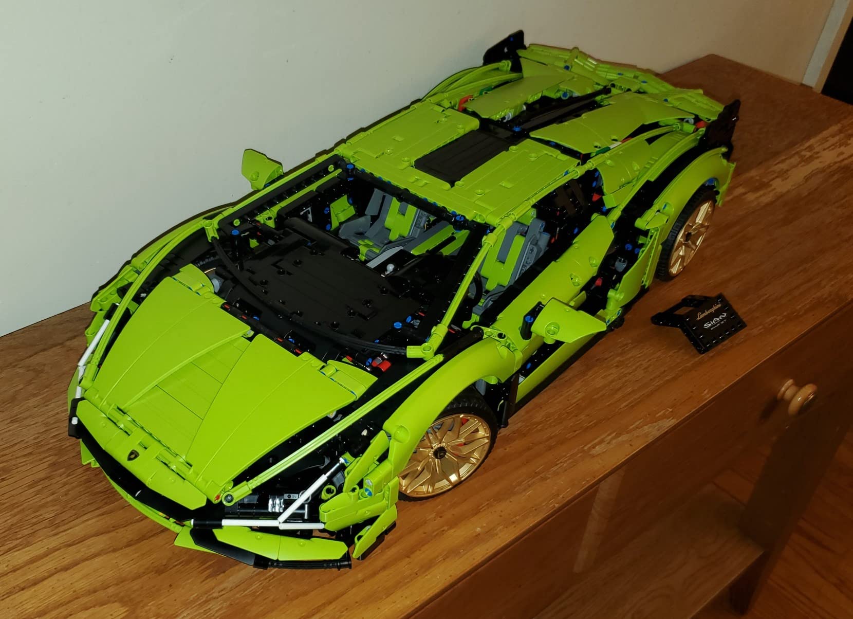 LEGO Technic Lamborghini Sián FKP 37 Building Sets for Adults - Detailed Lamborghini Model Car Kit for Men & Women, Ages 18+ Years - Display in Room as Decor - 42115 customer photo 2
