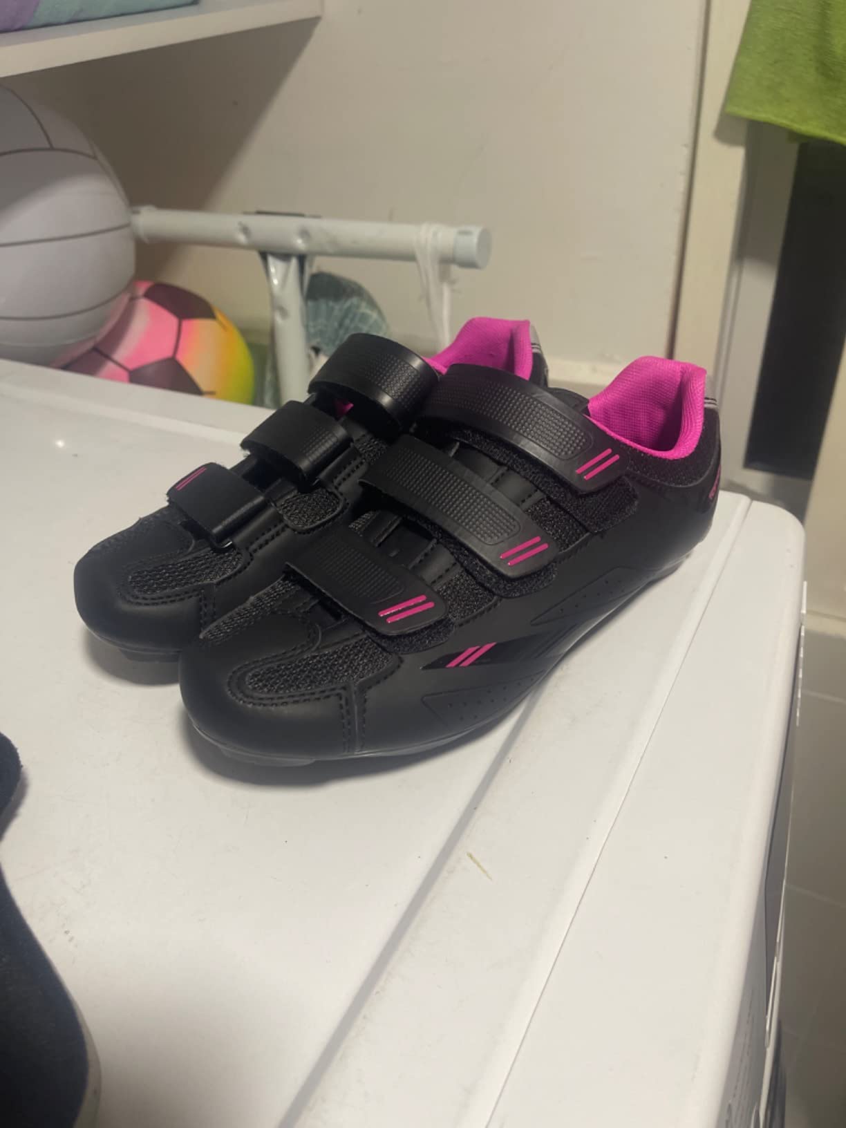Tommaso Pista SPD & Peloton Shoes for Women—2 in 1—Fit for Peloton, Spin & Indoor Bikes—Install Your Own Delta or SPD Cleats Essential Bike Accessories for Cyclebar & Soulcycle customer photo 1