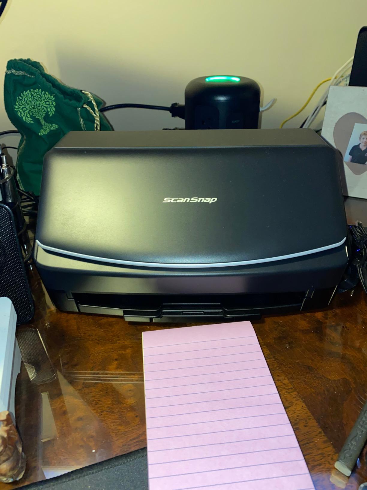 Fujitsu ScanSnap iX1500 Color Duplex Document Scanner with Touch Screen for Mac or PC, Black customer photo 1