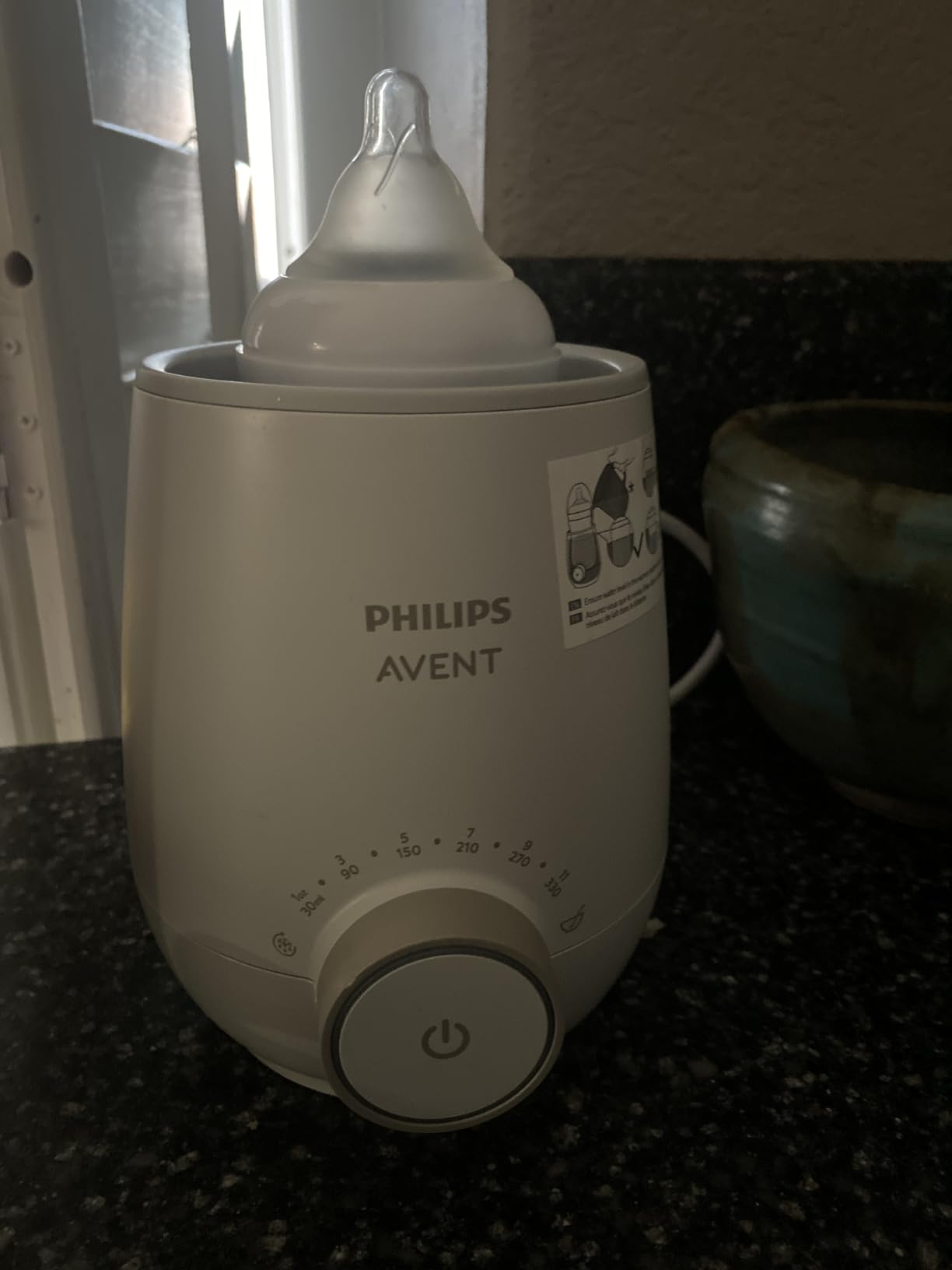 Philips Avent Premium Fast Bottle Warmer with Smart Temperature Control customer photo 2