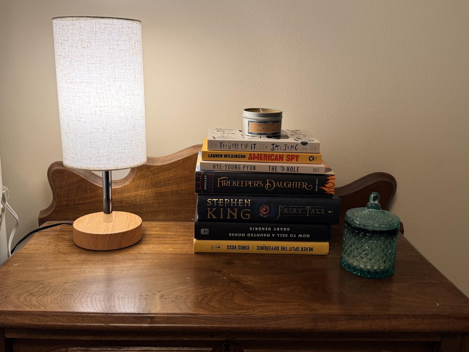 Yarra-Decor Bedside Table Lamp with USB Ports, Touch Dimmable Nightstand customer photo 1