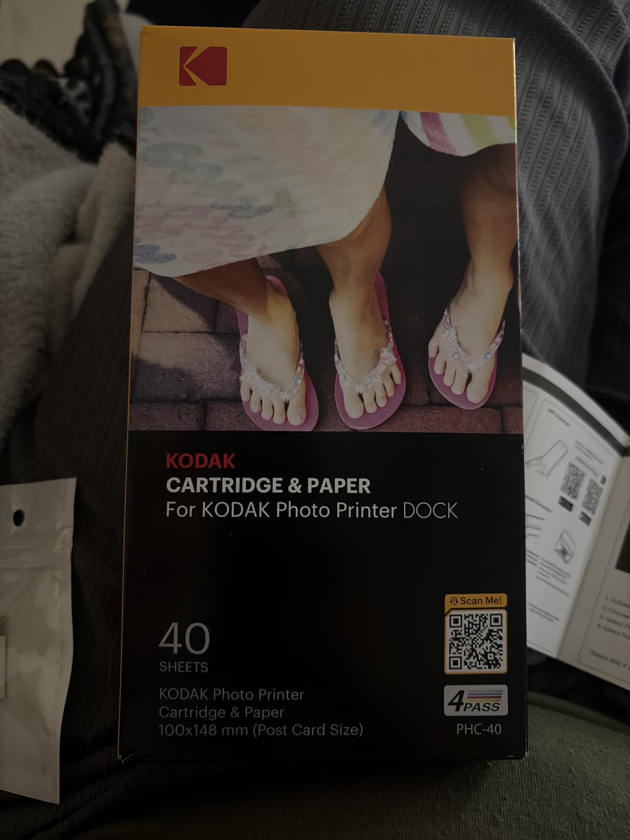 KODAK Dock Plus 4x6 Photo Printer, Smartphone Docking, 4PASS, 50 Sheets customer photo 2