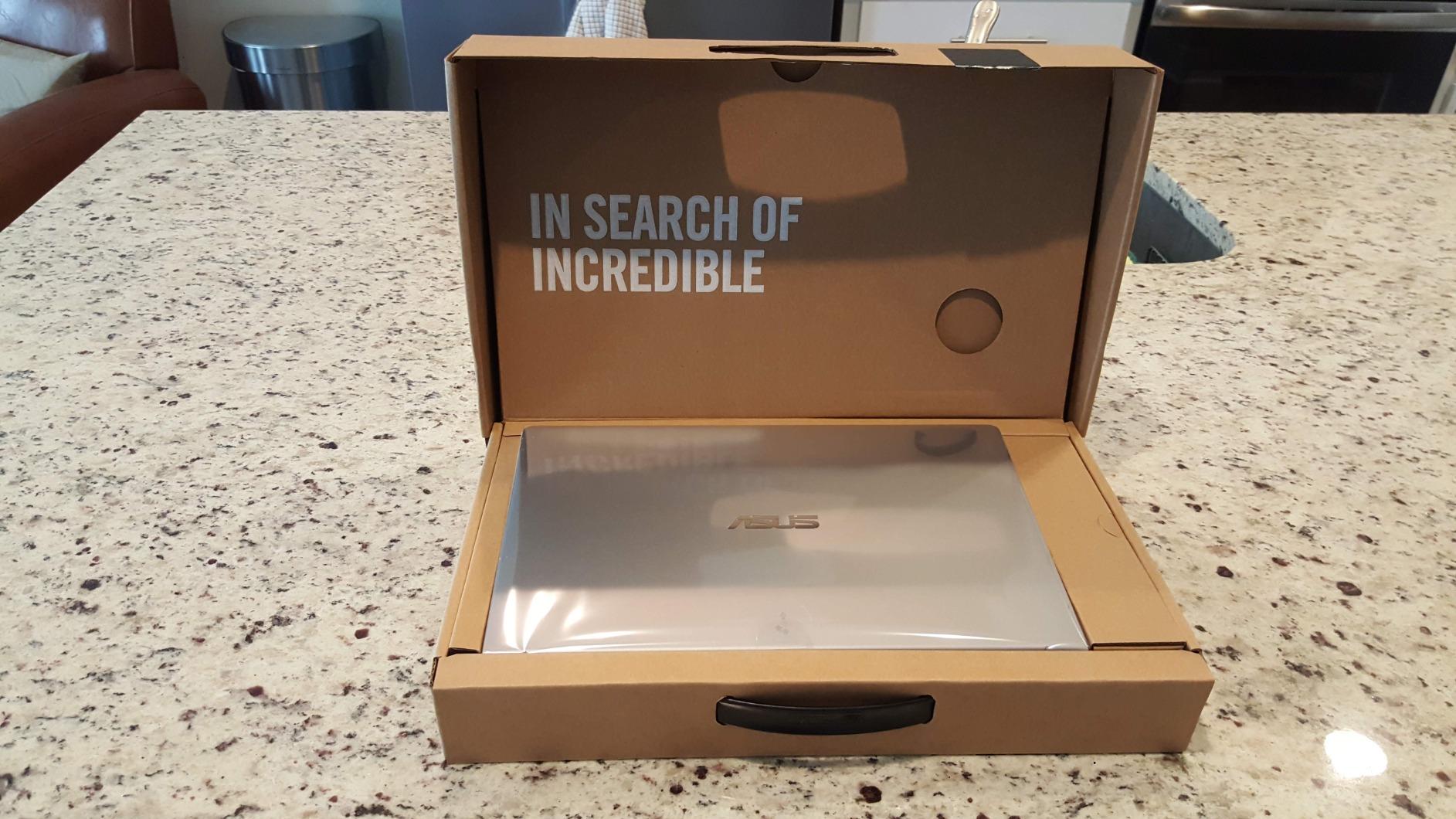 ASUS Zenbook 14 Laptop - AMD Ryzen 5-8GB RAM - GEFORCE MX350-256GB SSD - Win 10, Light Gray customer photo 1