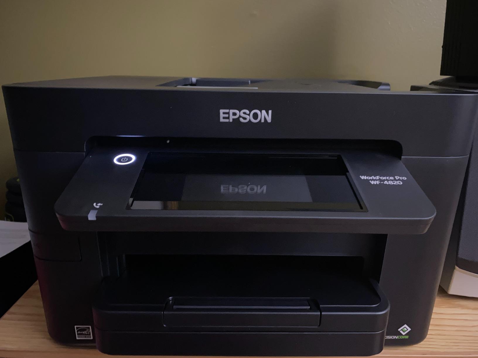 Epson Workforce Pro WF-4820 Wireless Color Inkjet All-In-One Printer customer photo 1