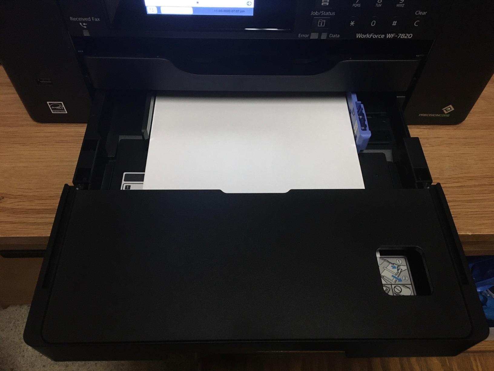 Epson Workforce Pro WF-7840 Wireless All-in-One Wide-Format Inkjet Printer customer photo 2