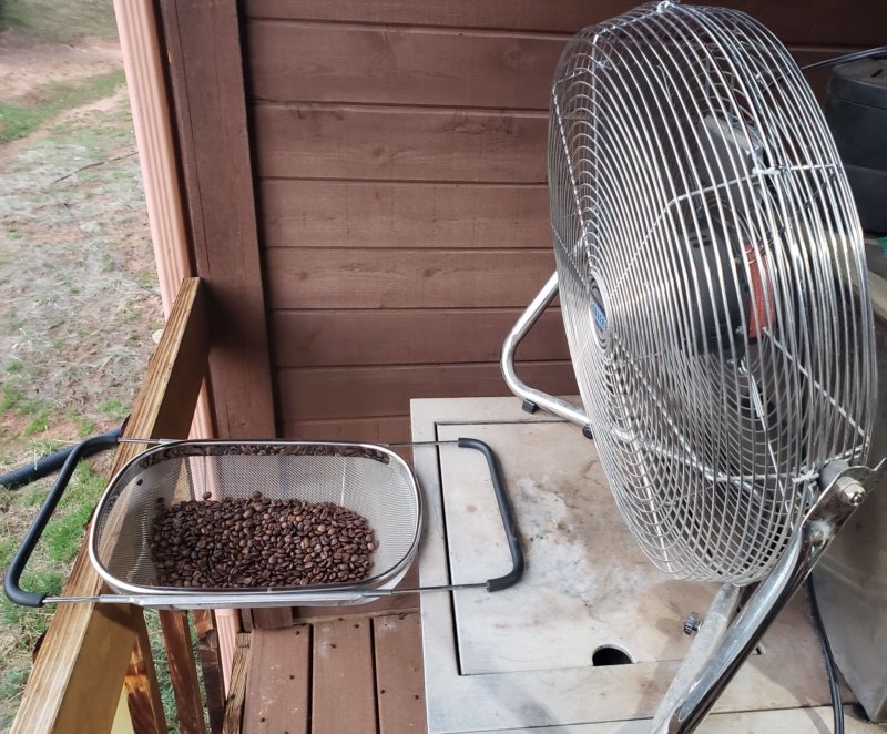 Electric Coffee Roaster Machine for Home Use, Coffee Bean Roaster customer photo 2