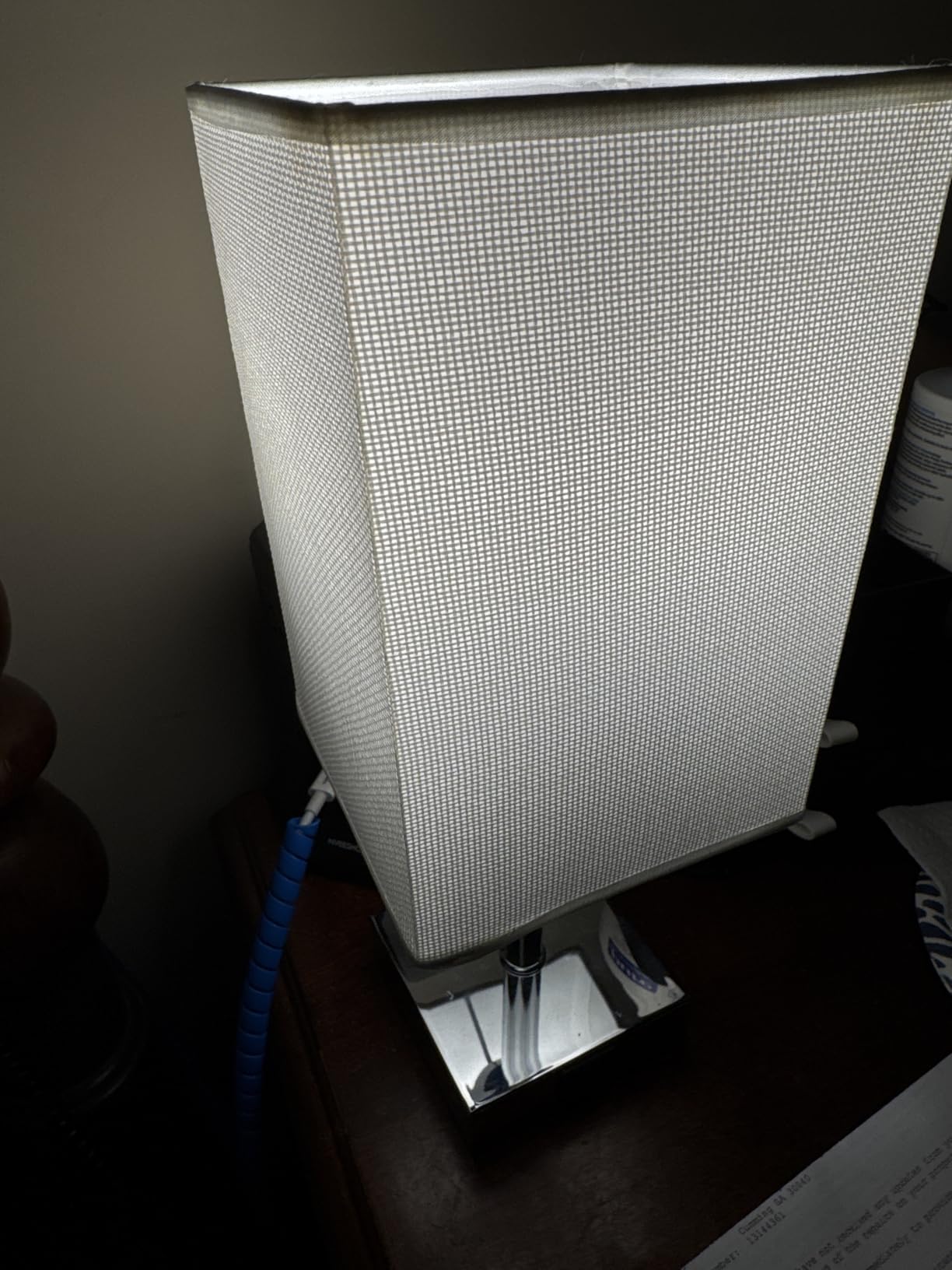 Touch Bedside Table Lamp for Bedroom - Dimmable, USB C+A, 2 AC Outlets customer photo 1