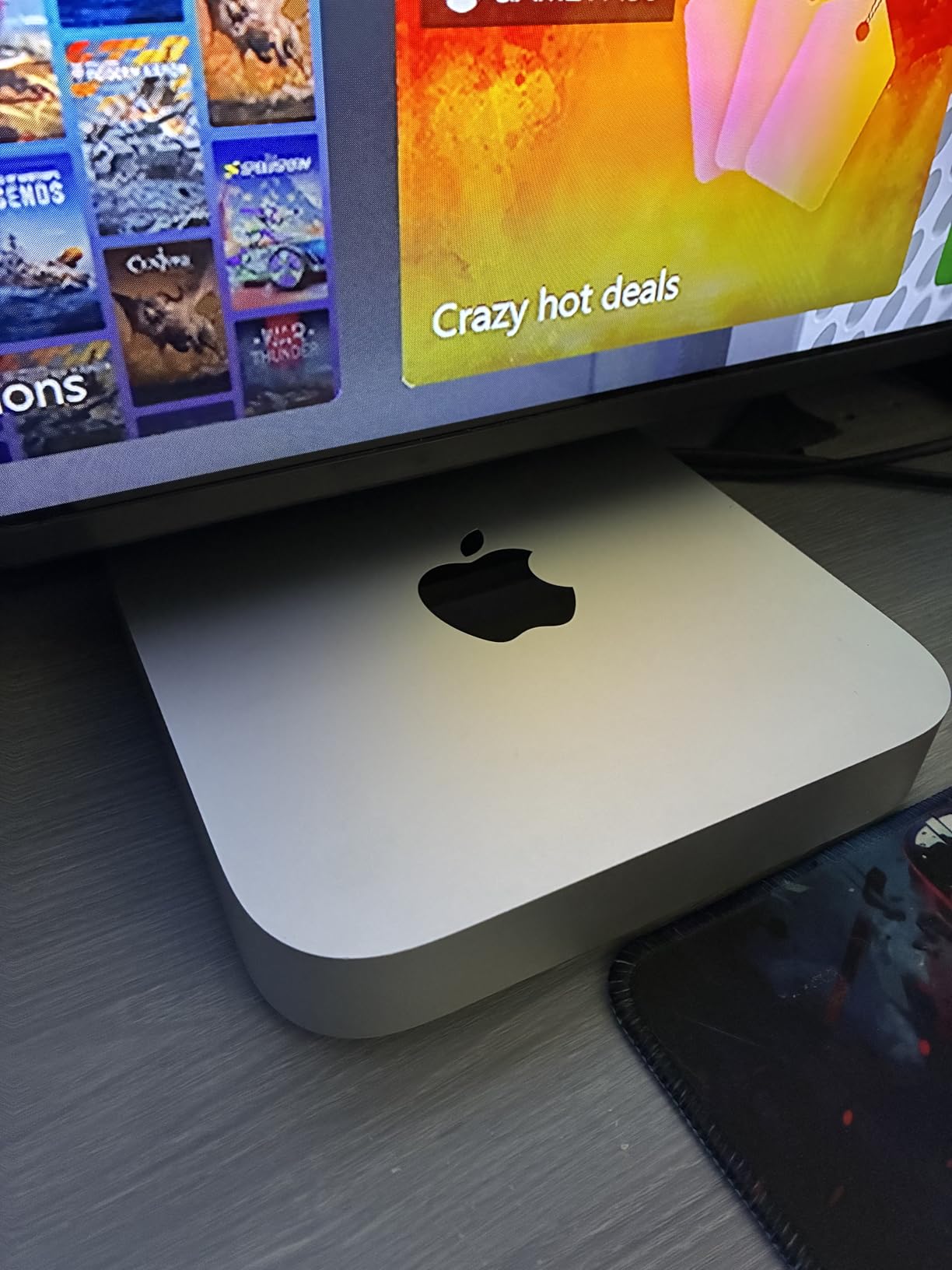 Apple 2020 Mac Mini with Apple M1 Chip, 8GB RAM, 256GB SSD Storage - Silver (Renewed) customer photo 2