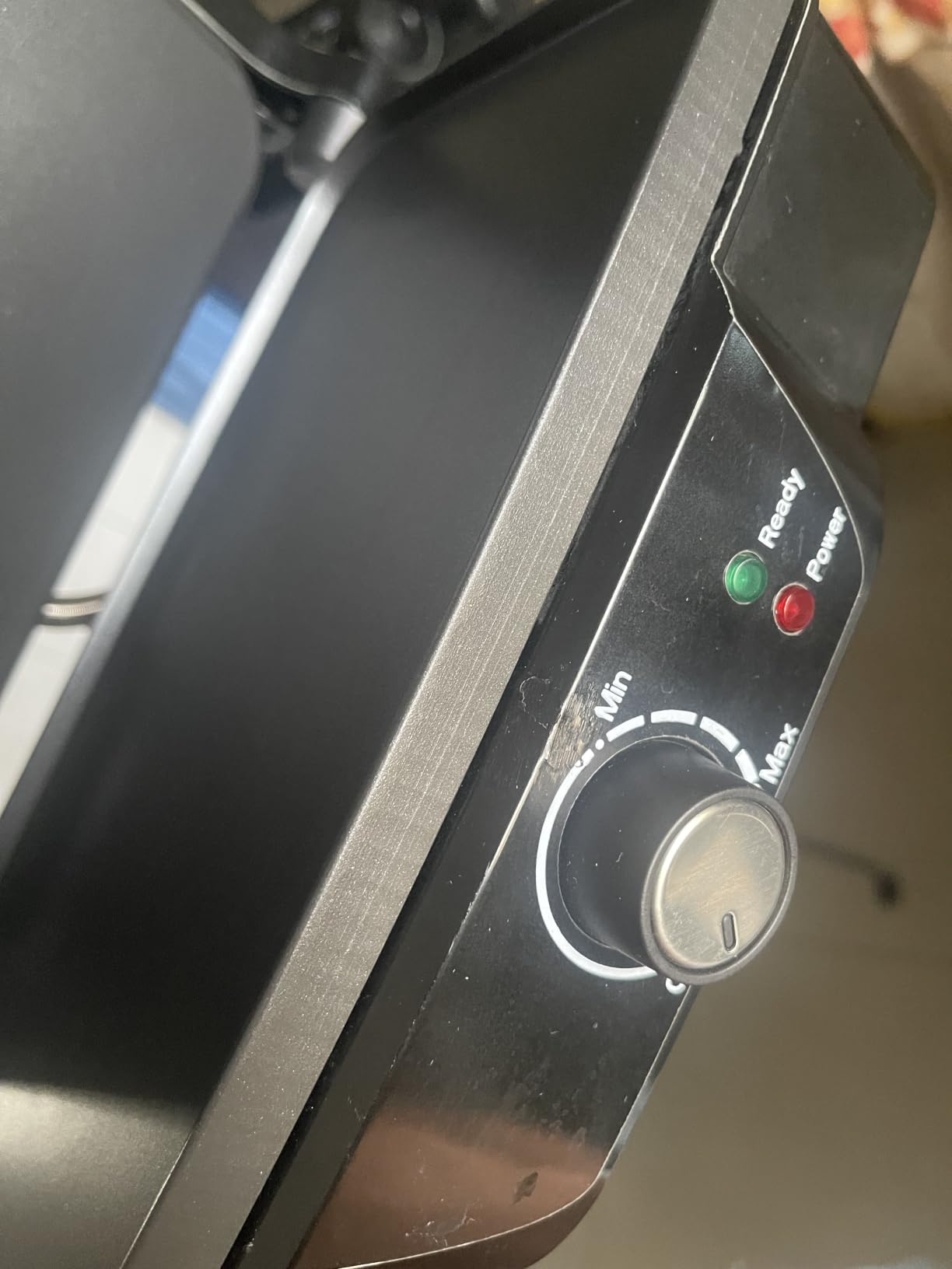 IMUSA Stainless Steel Panini Press Electric with Adjustable Temperature Settings and Nonstick Plates, 1200W customer photo 1