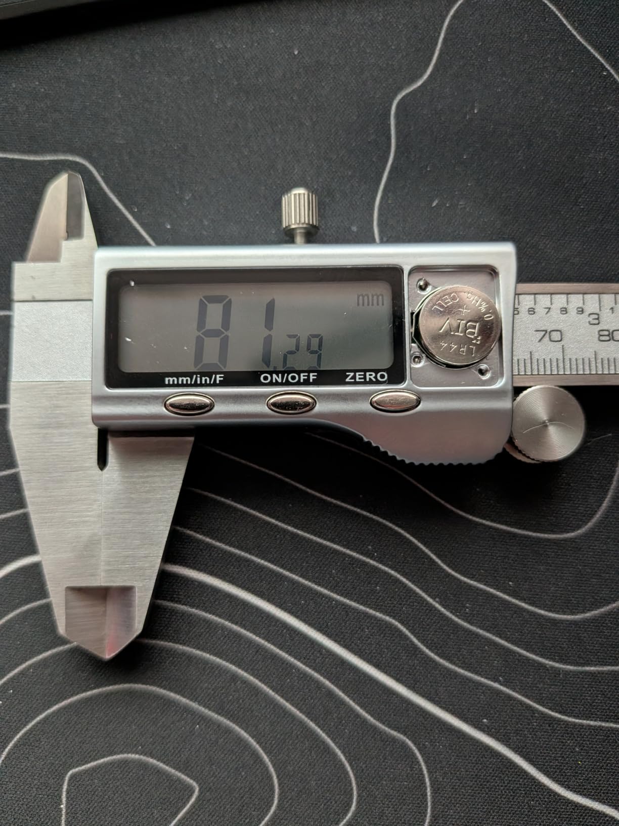 Digital Caliper Measuring Tool, Stainless Steel Vernier Caliper Digital Micrometer with Large LCD Screen, Easy Switch from Inch Metric Fraction, 6 Inch Caliper Tool for DIY/Household customer photo 2