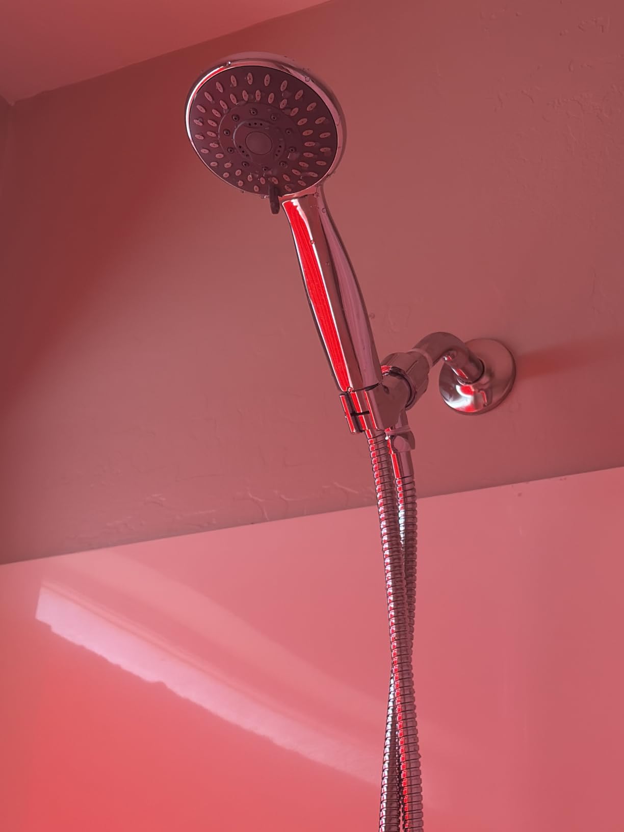 Briout Handheld Shower Head High Pressure 5-Settings with Hose, Chrome customer photo 1
