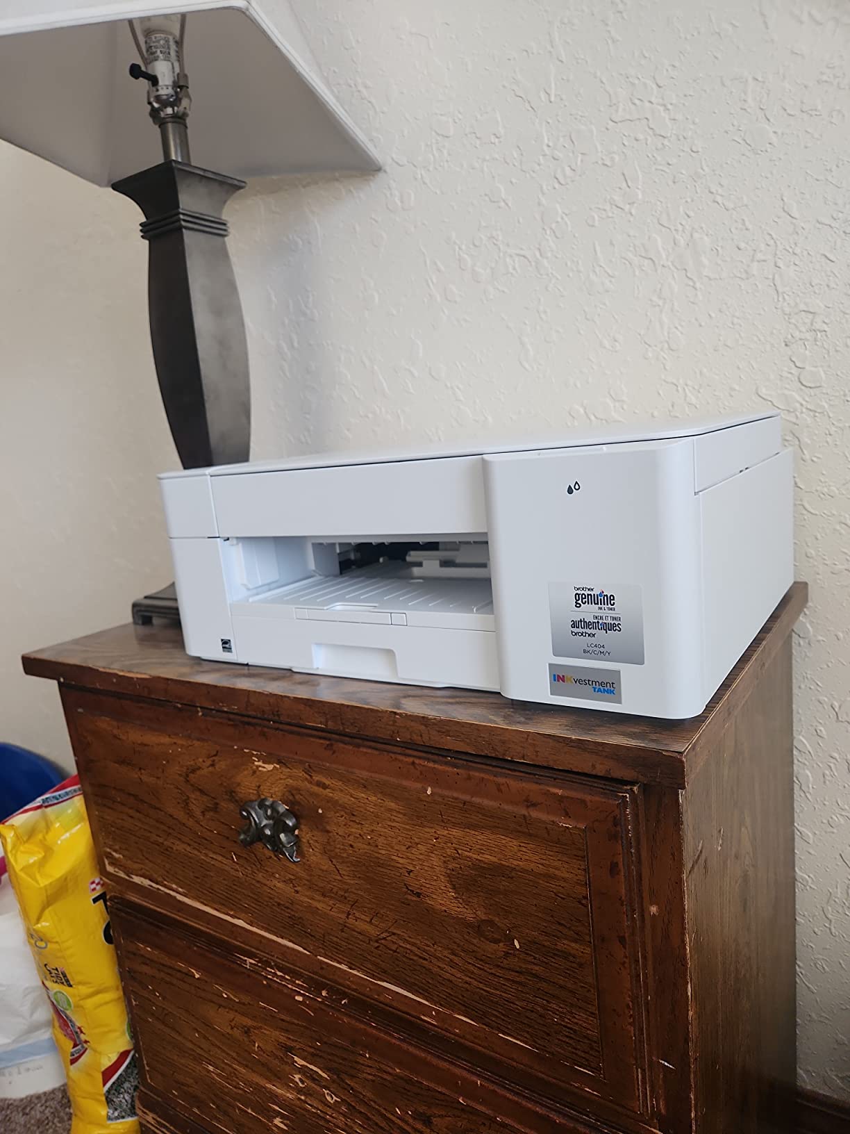 Brother MFC-J1205W INKvestment -Tank Wireless Multi-Function Color Inkjet Printer with Up to 1-Year in Box, Works with Alexa customer photo 2