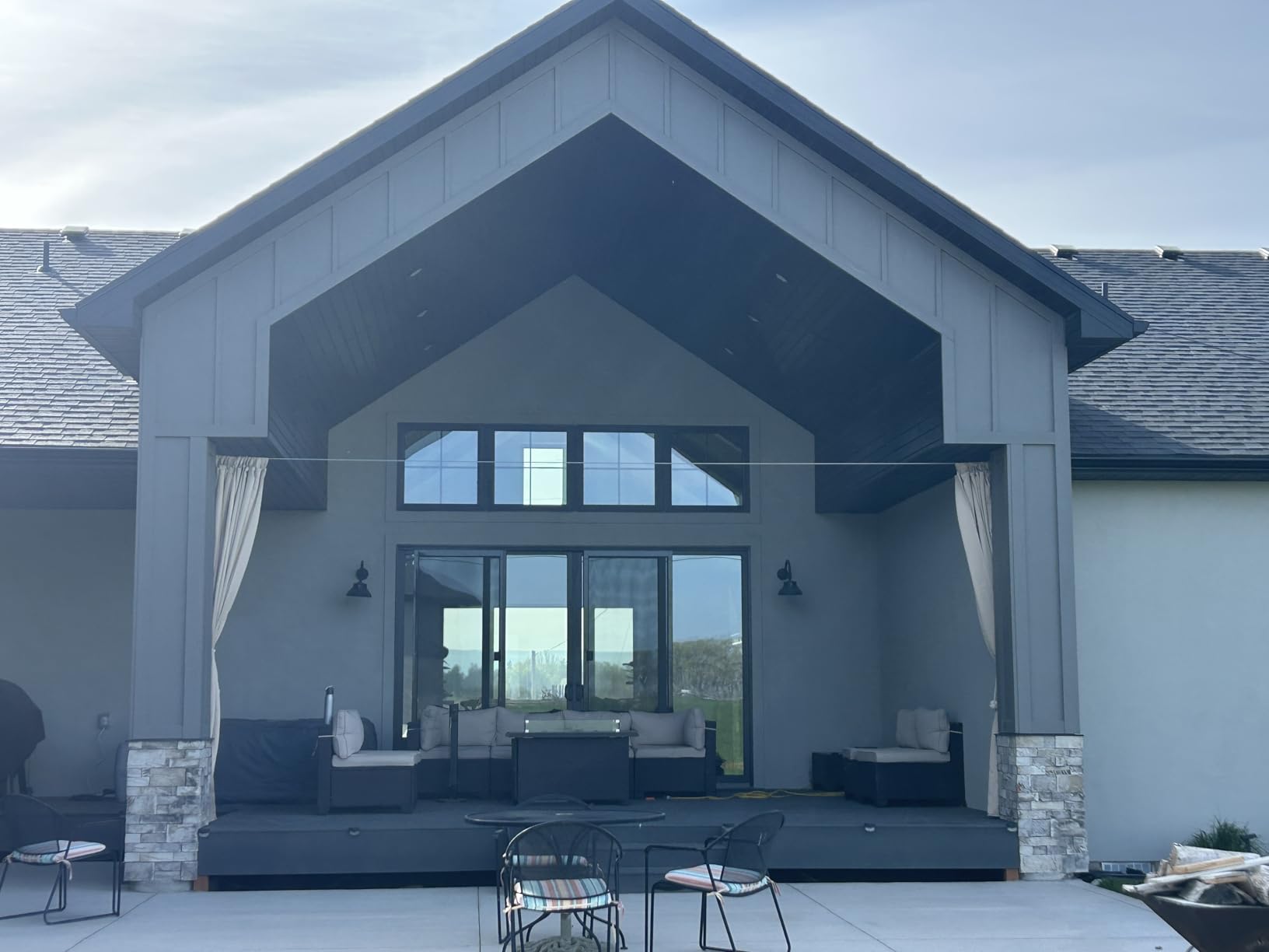 NICETOWN Outdoor Curtains for Patio Waterproof 84