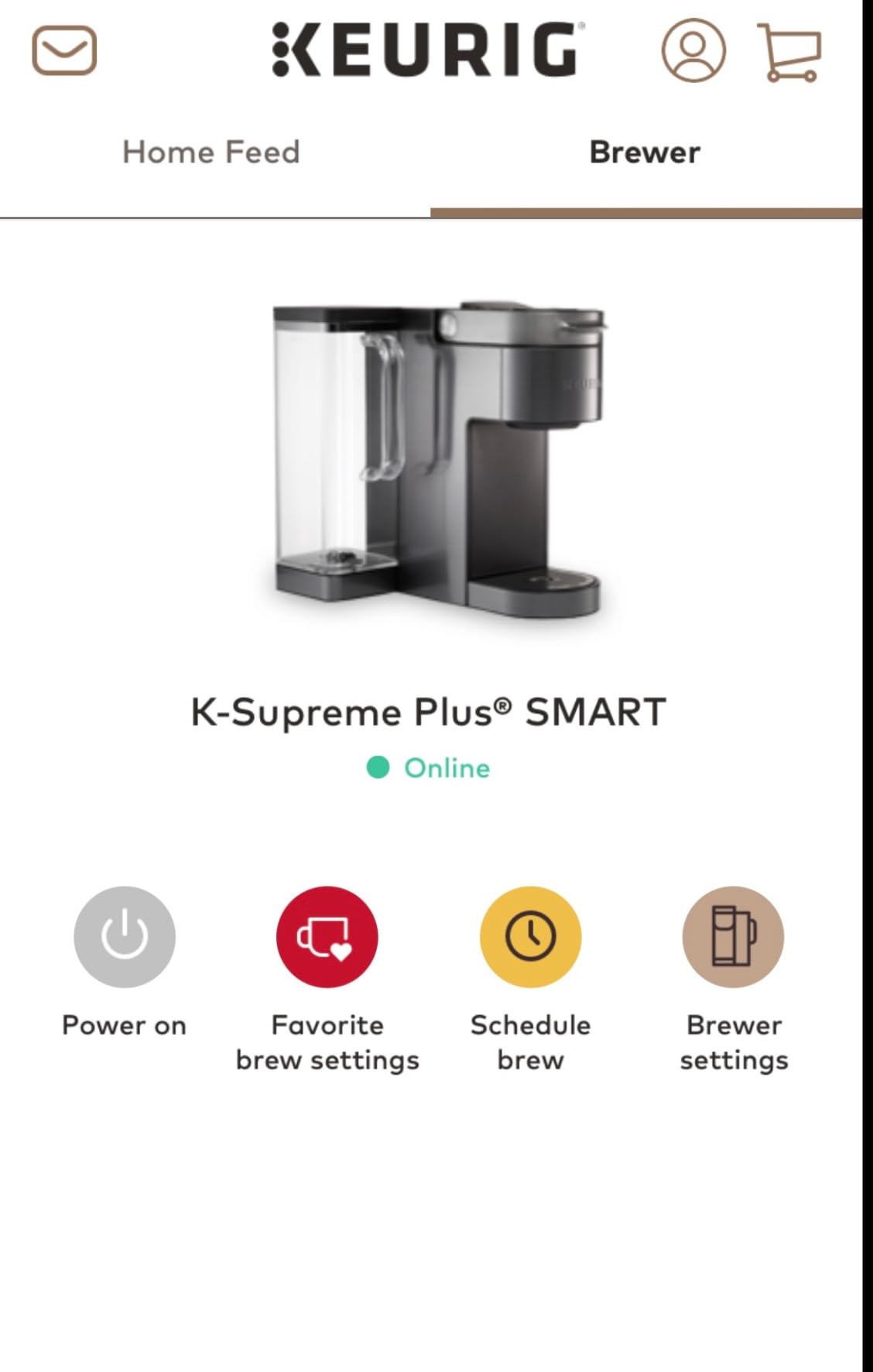 Keurig K-Supreme Plus SMART Coffee Maker, Single Serve K-Cup Pod Coffee Brewer, BREWID and MultiStream Technology, 78 Oz, Black customer photo 2