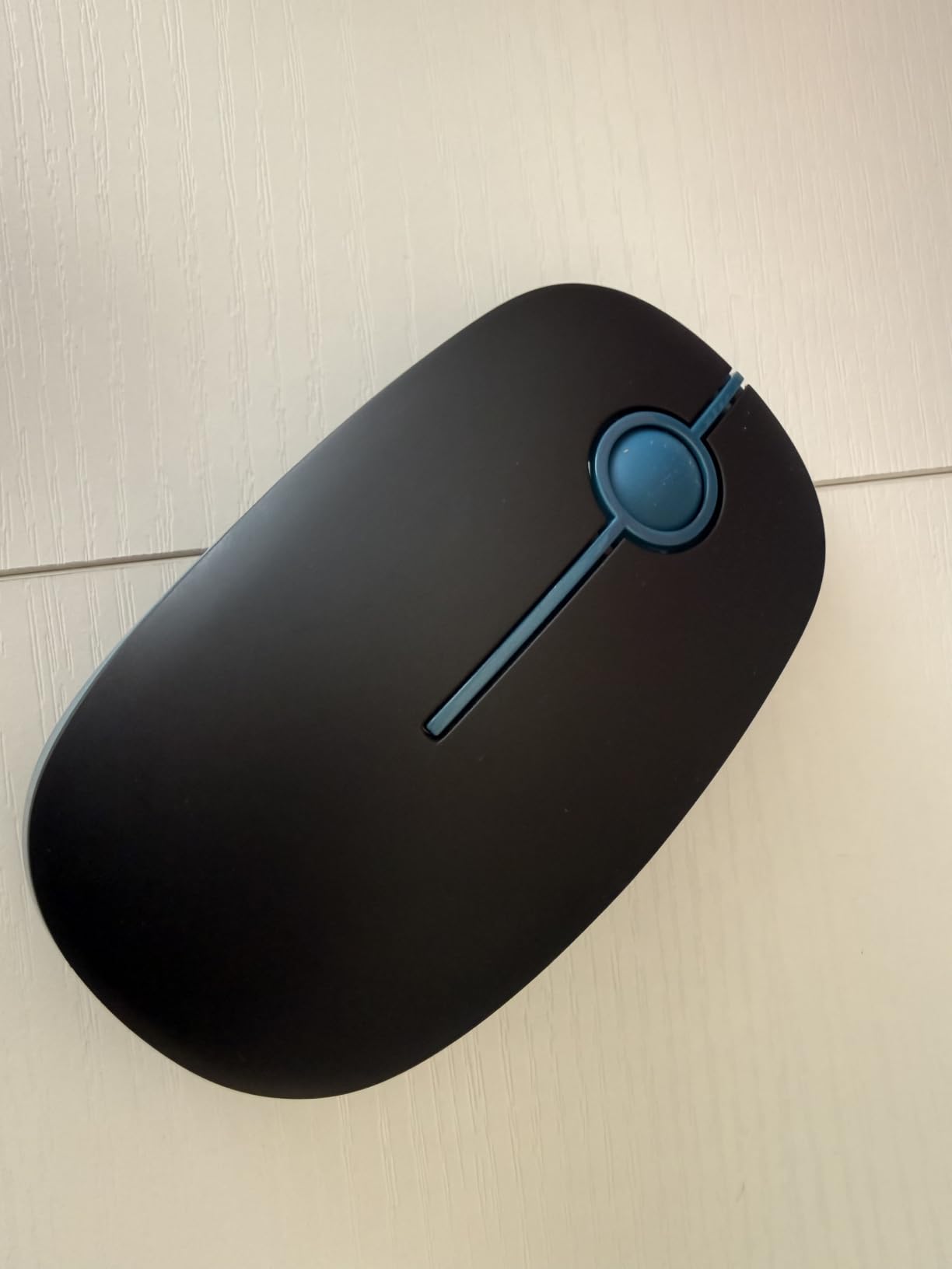 VssoPlor Wireless Mouse, 2.4G Slim Computer Laptop Mouse, Black and Gold customer photo 1