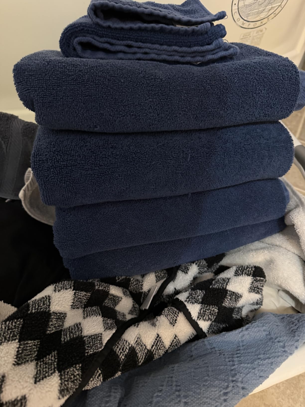 Utopia Towels 8 Piece Majestic Plush Luxury Towel Set, Cotton, Ivory customer photo 2