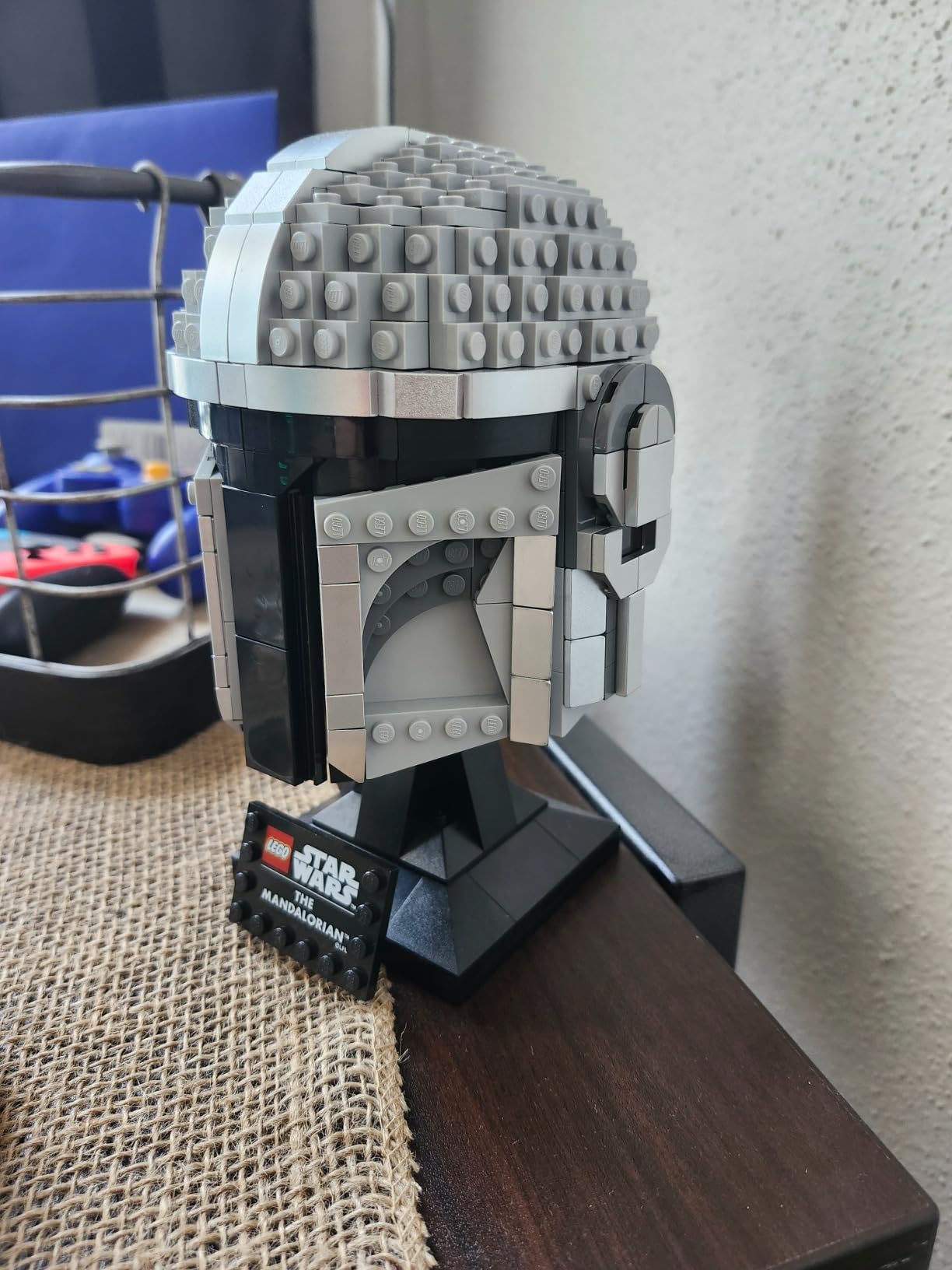 LEGO Star Wars The Mandalorian Helmet 75328 Buildable Model Kit, Display Collectible Decoration Set for Adults, Men, Women, Mom, Dad, Collectible Gift Idea customer photo 1