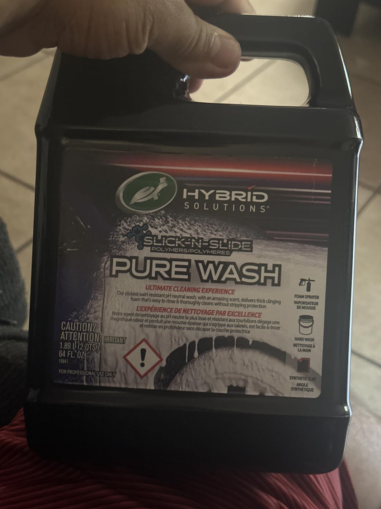 Turtle Wax Pure Wash Foaming pH Neutral Car Soap, 64 oz. (Pack of 1) customer photo 2