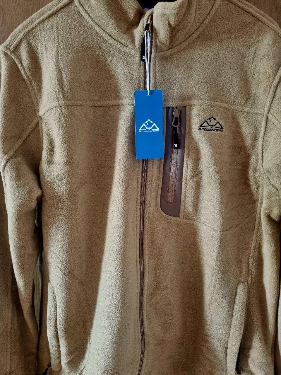 Rdruko Men's Fleece Jackets Full Zip Lightweight Outdoor Hiking Jackets customer photo 1