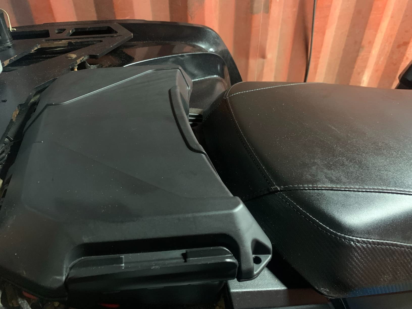 A & UTV PRO Lockable Front Cargo Storage Box, for 2009-2024 Polaris Sportsman Touring XP 1000 550 850,Waterproof 50 lb Capacity Lock & Ride Storage Bin Accessories,Replace OEM # 2877951 customer photo 1