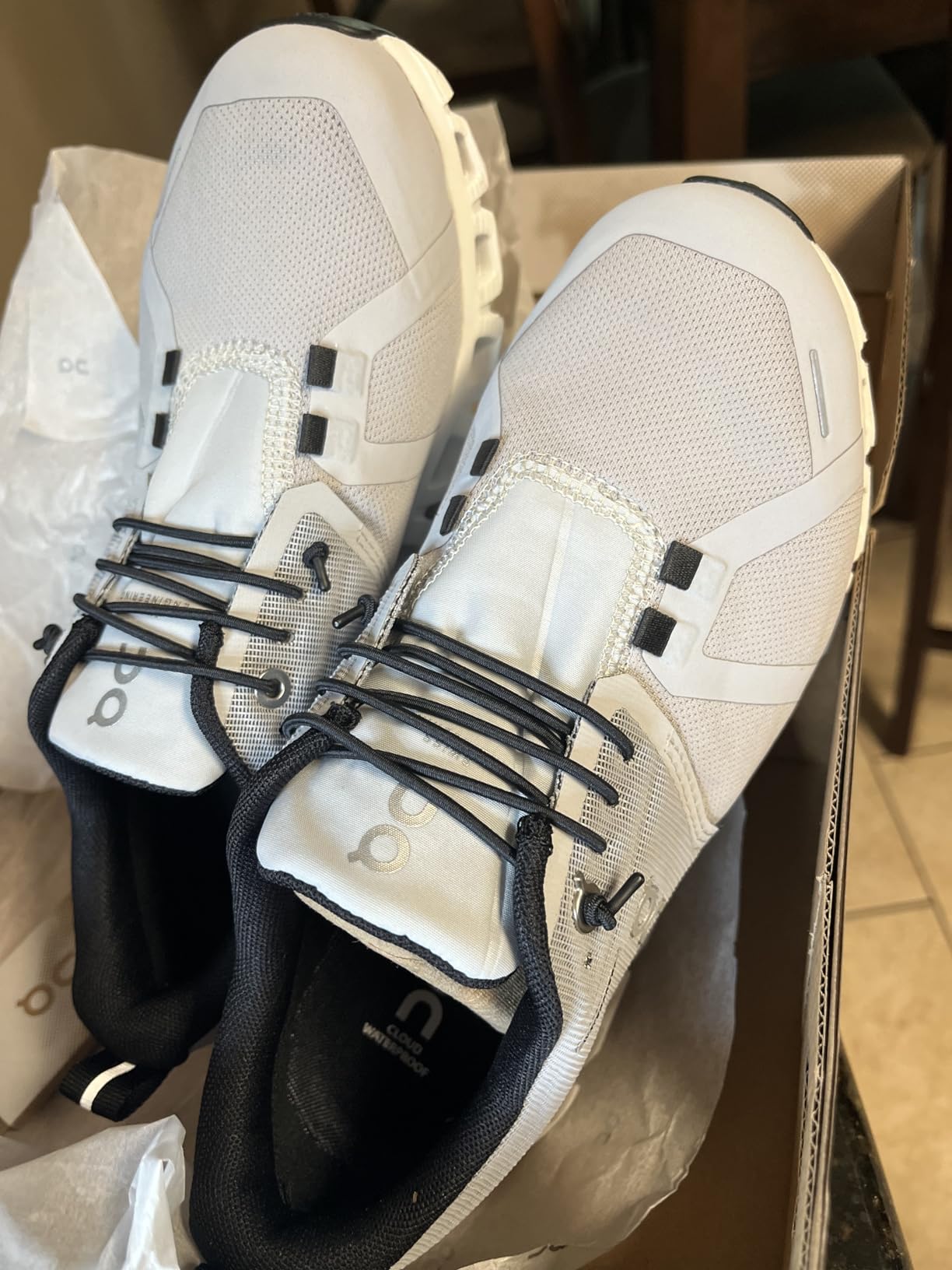 On Women's Cloud 5 Waterproof Sneakers customer photo 2