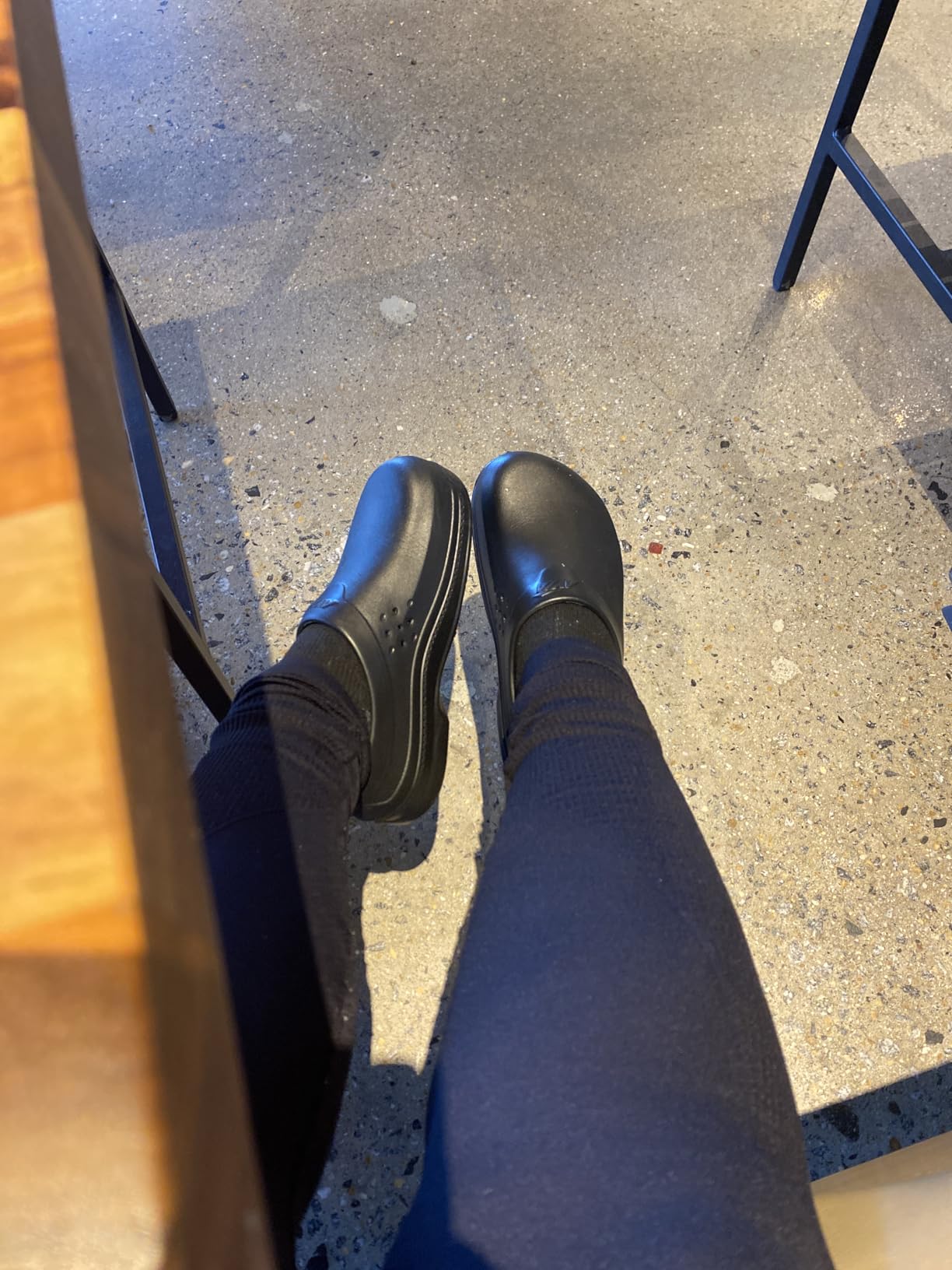 Avia Flame Slip Resistant Clogs for Women, Slip On Work Shoes for Food Service, Garden, or Nursing customer photo 1